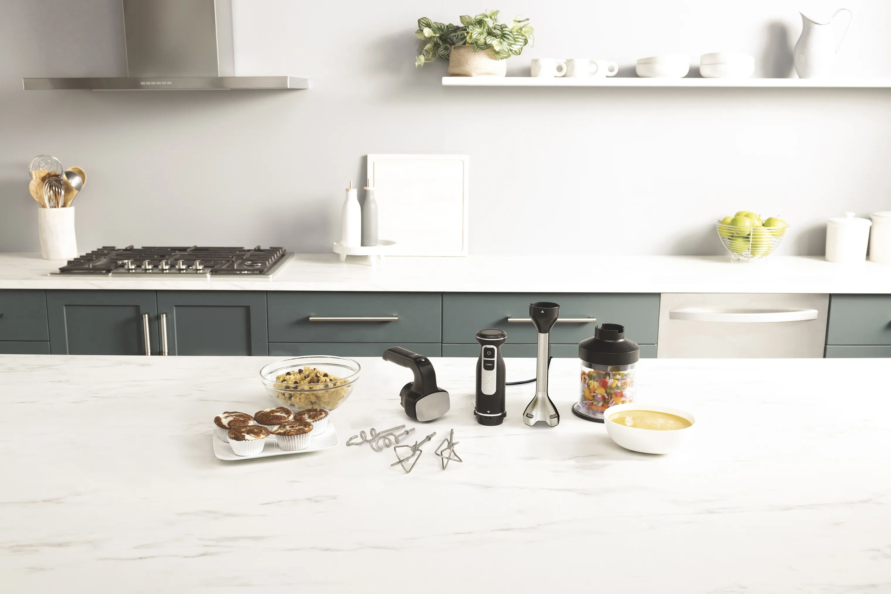Ninja Håndmixere Foodi 3-i-1 Flip Blender i Sort, 2