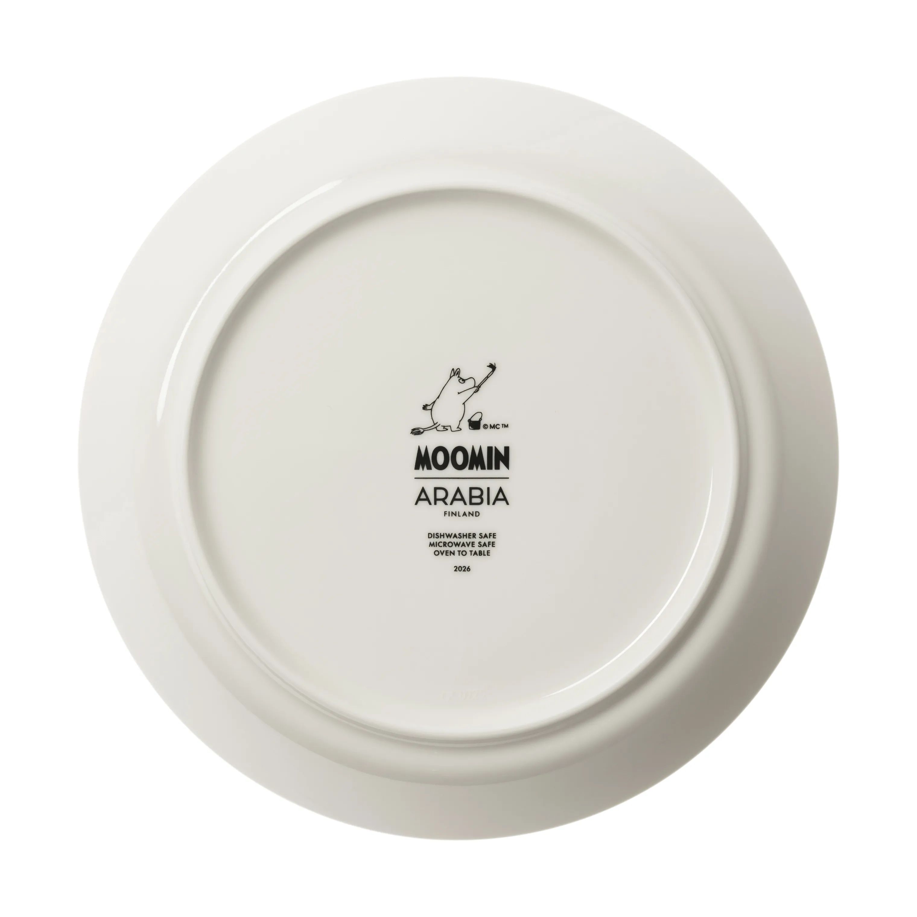 Moomin Arabia Frokosttallerkener Klassisk Tallerken - Ferieklar i Ferieklar, 4