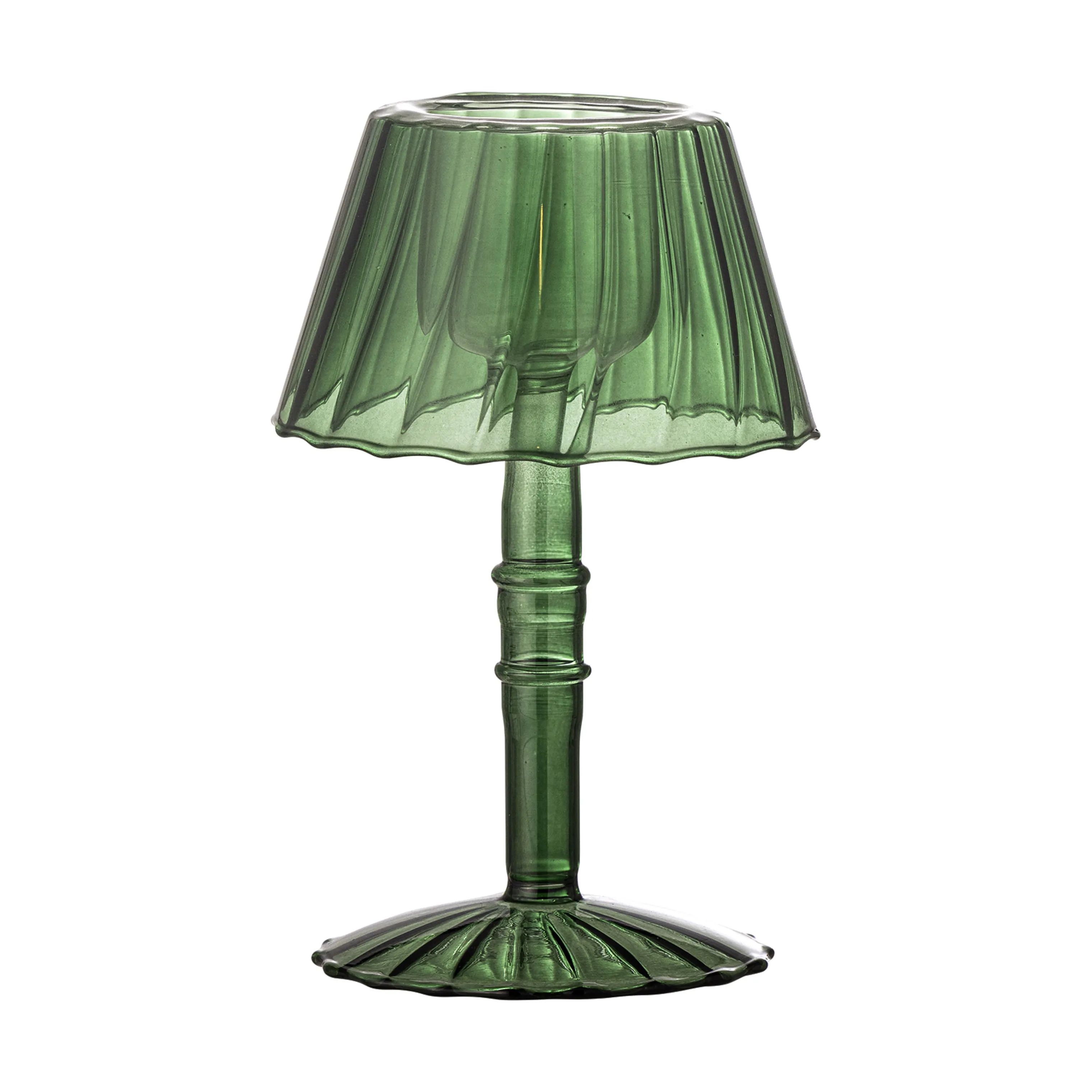 Bloomingville Fyrfadsstage Cisco Fyrfadsstage i Grøn, 18 cm, 1