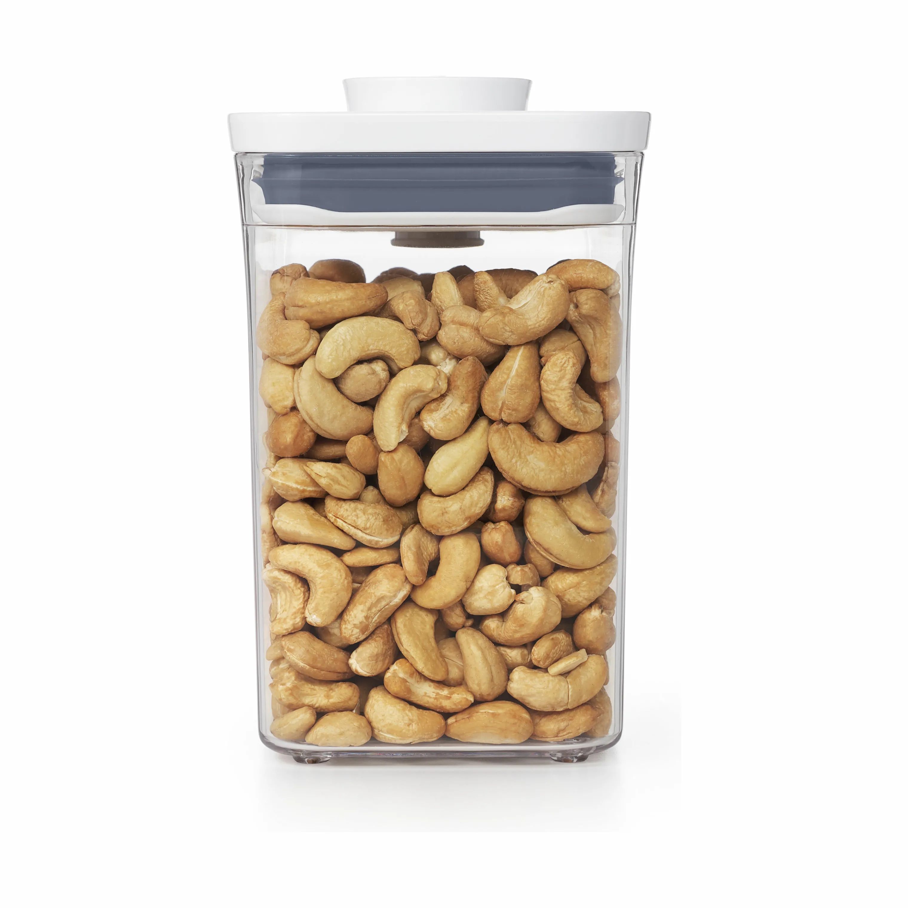 OXO Opbevaringsbokse POP Opbevaringsboks i hvid;klar;grå, H16 cm x 1.6 L, 5