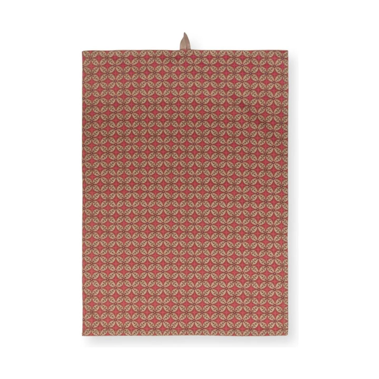 PIP Studio Viskestykker Blooming Tales Viskestykker - 2 stk. i Dark Red, 7