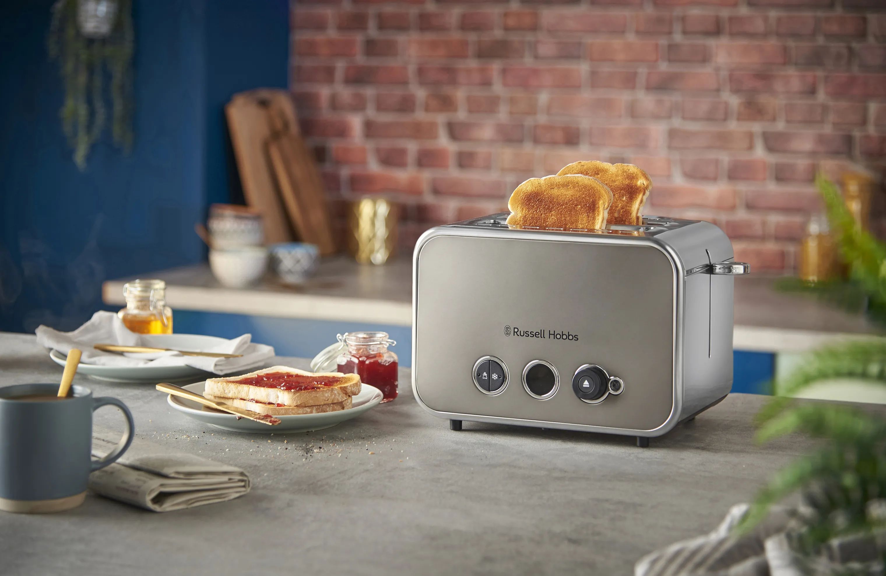 Russell Hobbs Brødristere Distinctions Distinction Brødrister i Titanium, 2