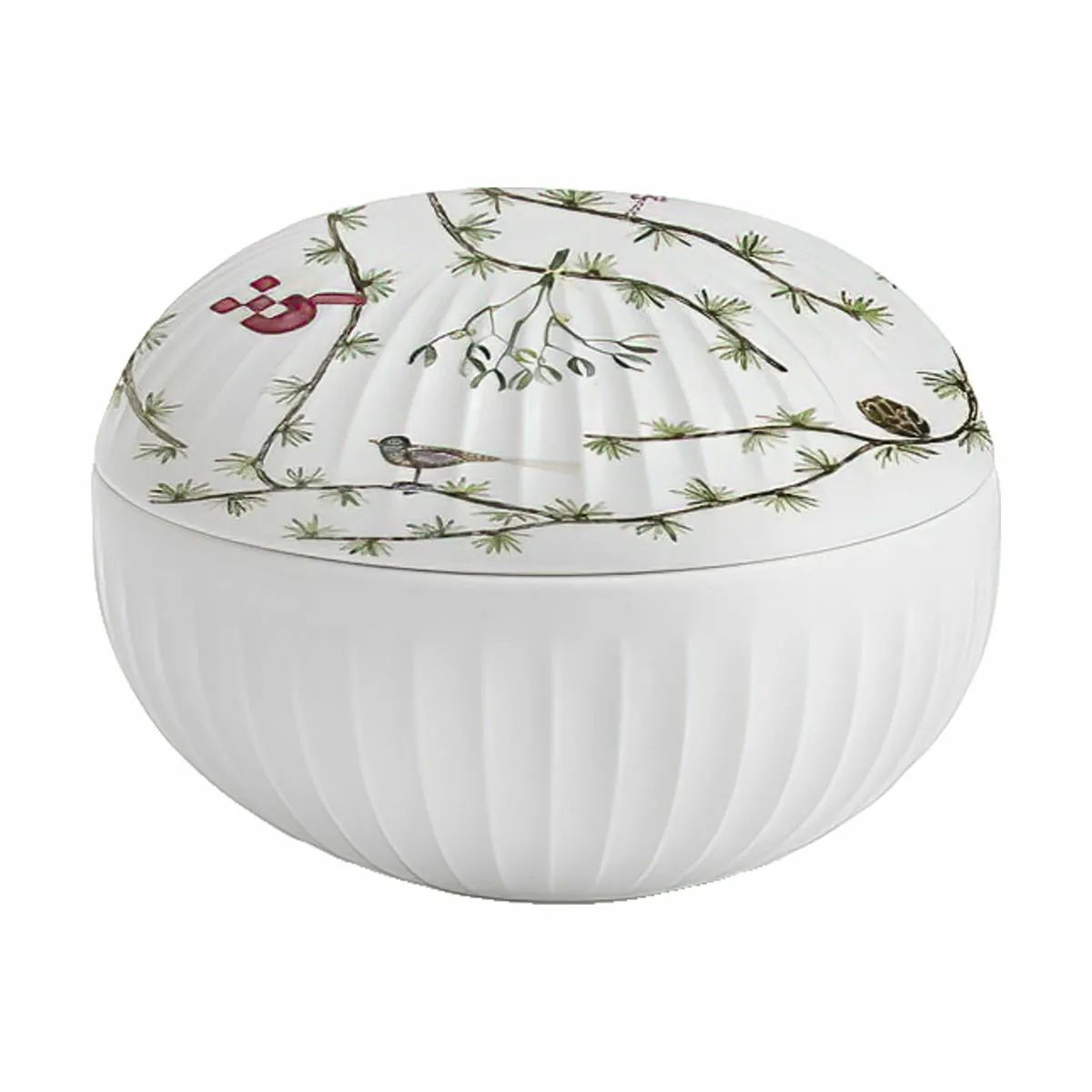 Kähler Bonbonniere Hammershøi Jul Bonbonniere i Hvid, 11,5 cm, 1