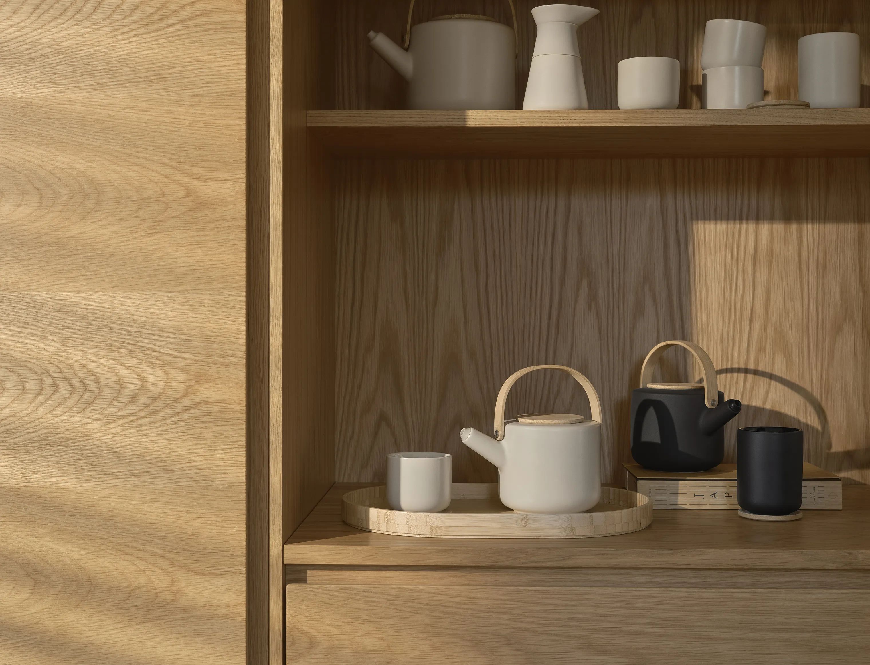 Stelton Bakker Theo Serveringsbakke i Natur, 2