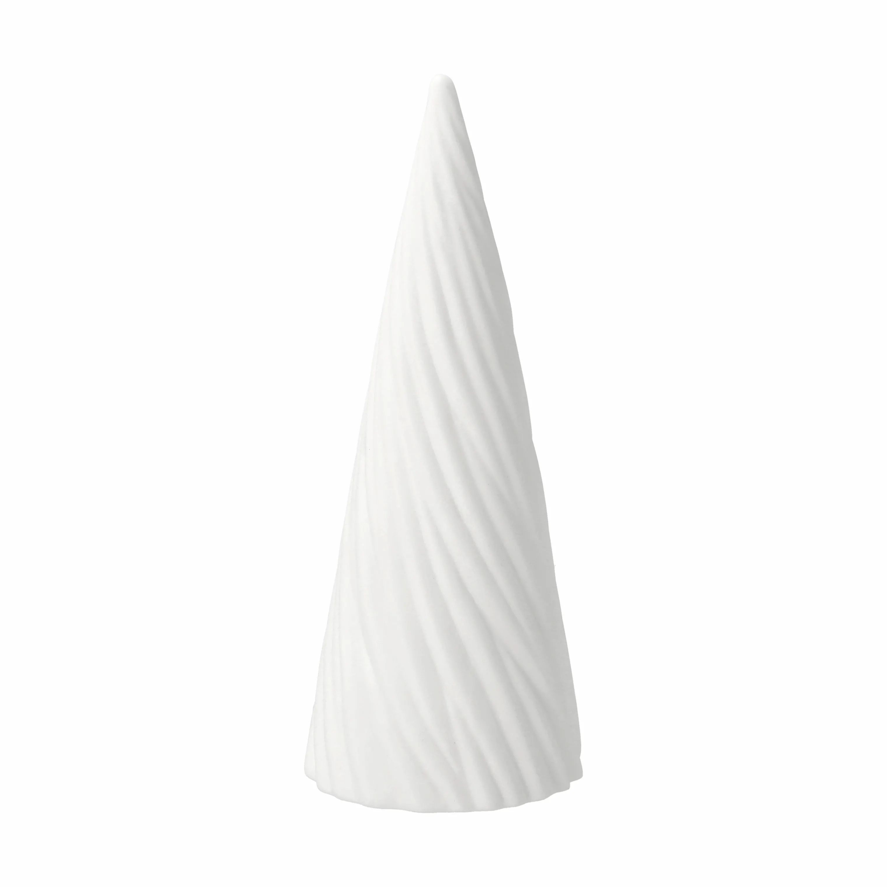 Casa Christmas Julefigurer Juletræ i Hvid, 24,3 cm, 1