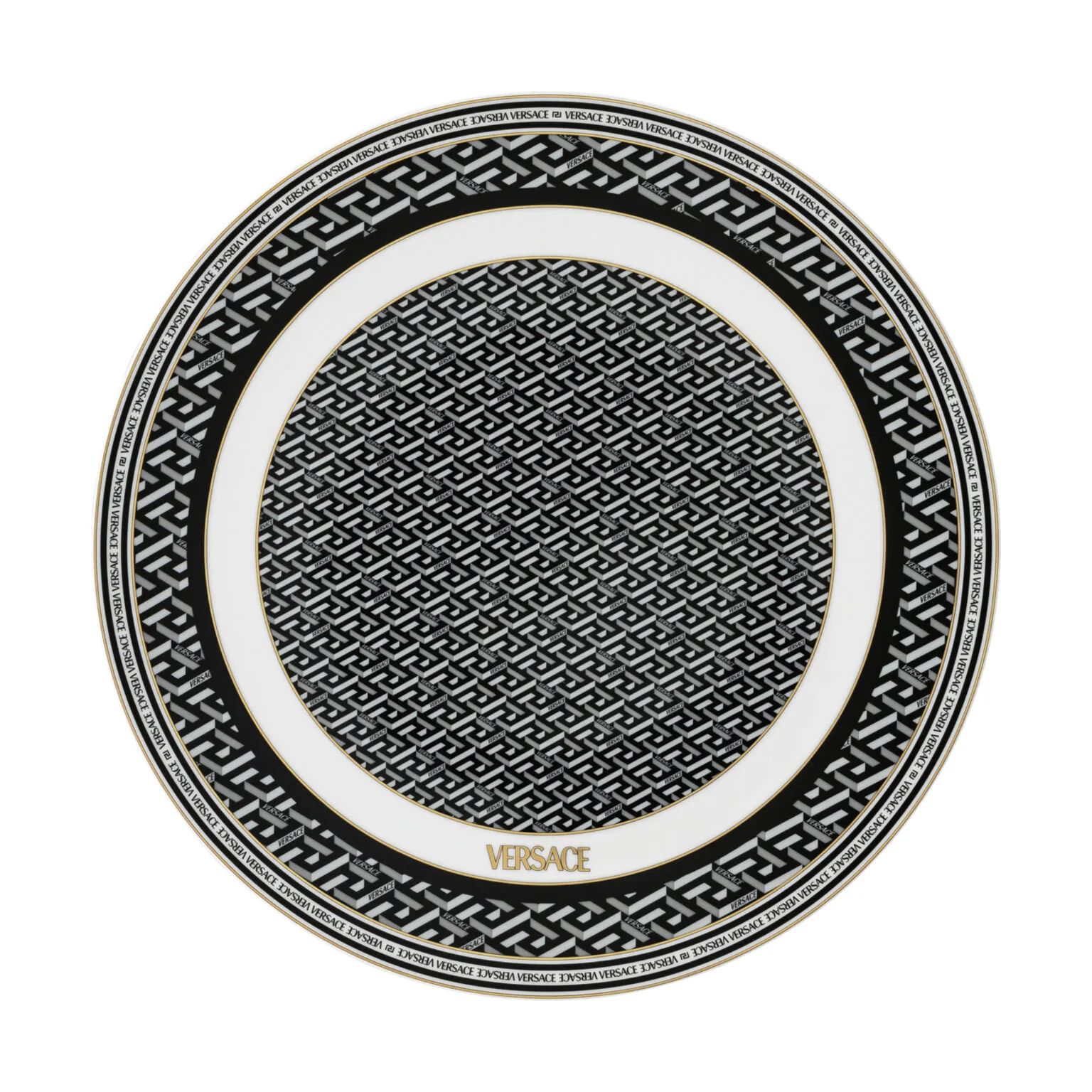 Versace Middagstallerkener Signature Middagstallerken i Sort, 1