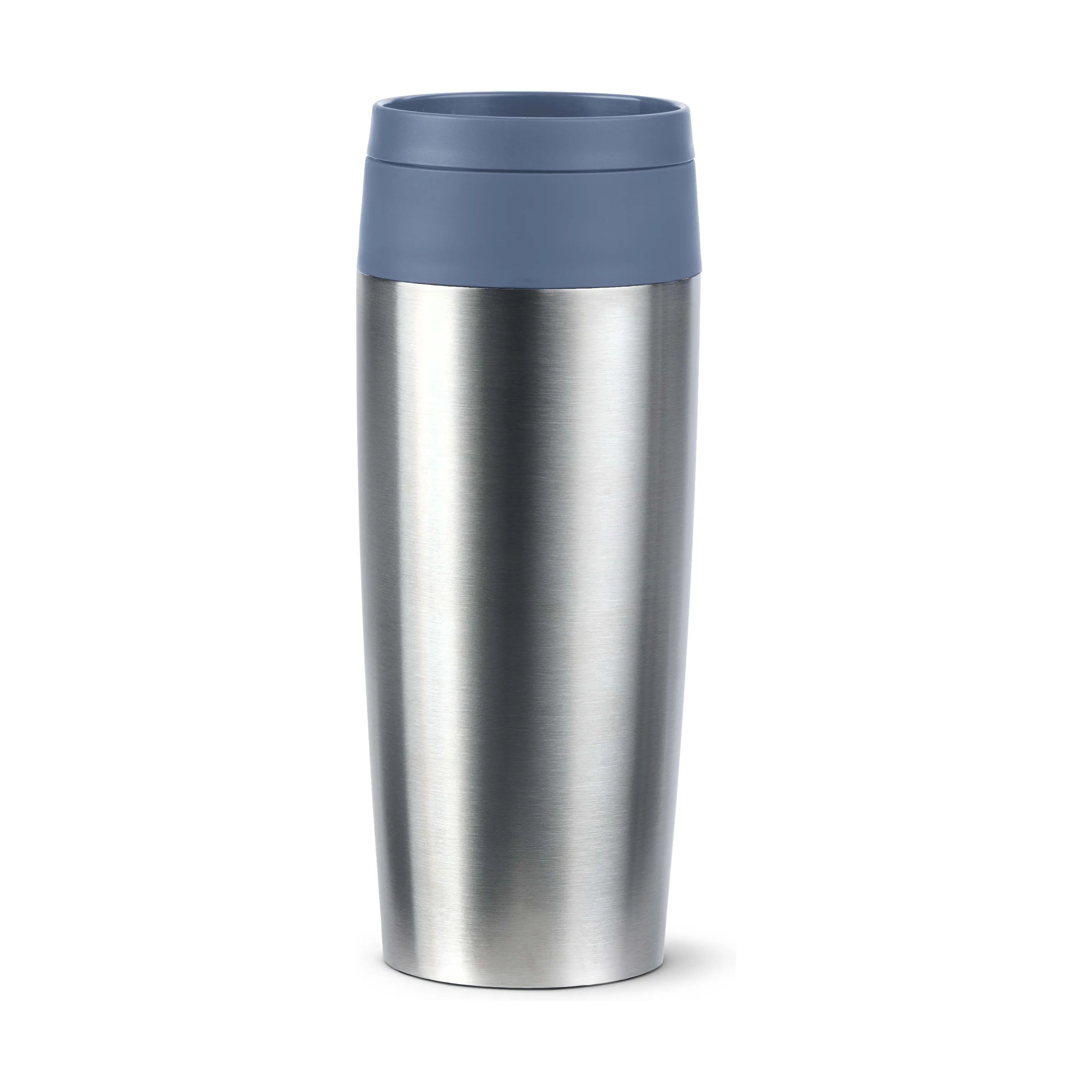 Emsa To go kopper To Go To-Go Classic Rejsekrus i Brushed stainless steel;Blue, 0.36 L, 1