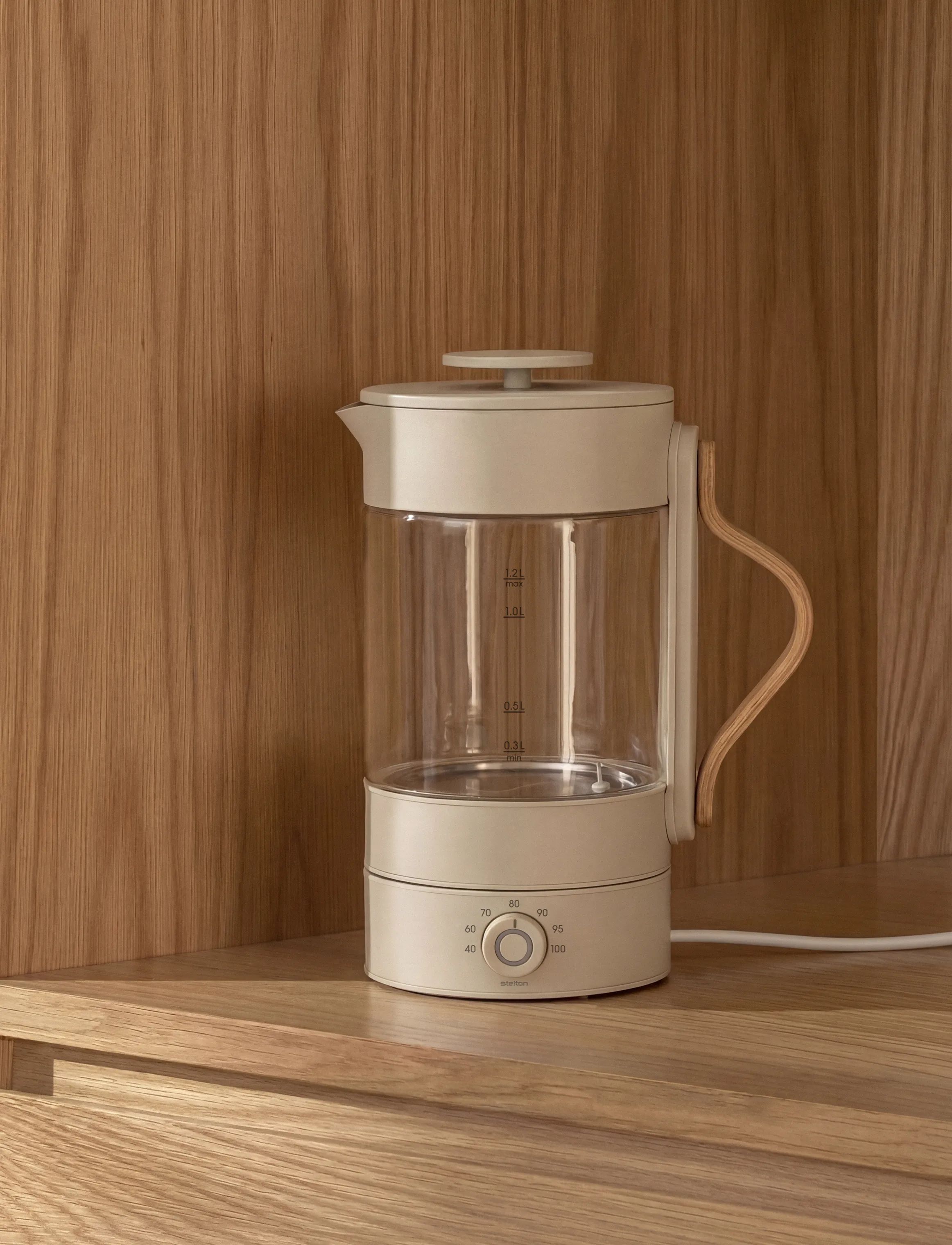 Stelton Elkedler Emma Elkedel i clear/sand, 3