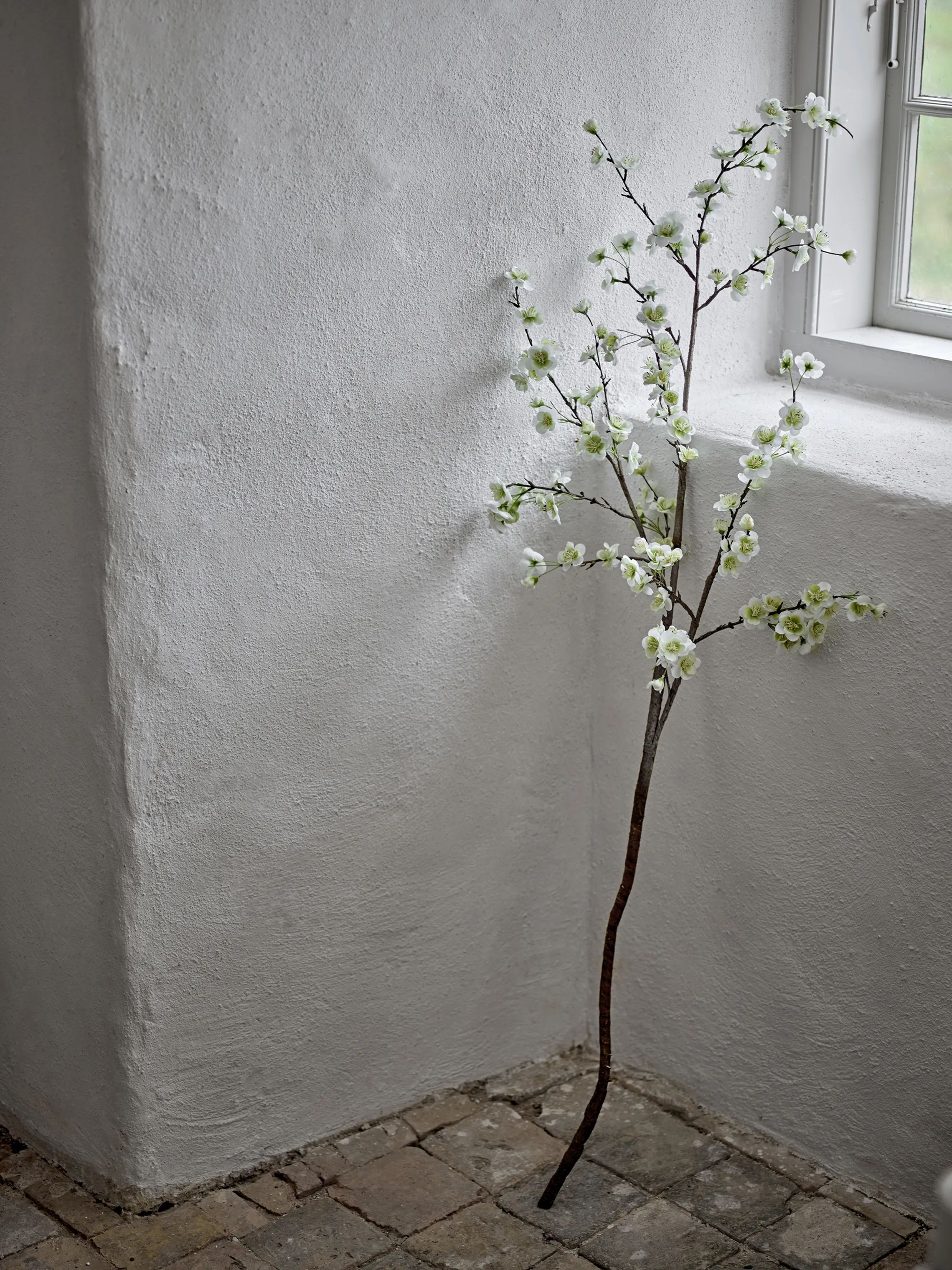 Bloomingville Kunstige blomster Kunstig blomst - Apple gren i Hvid, 3