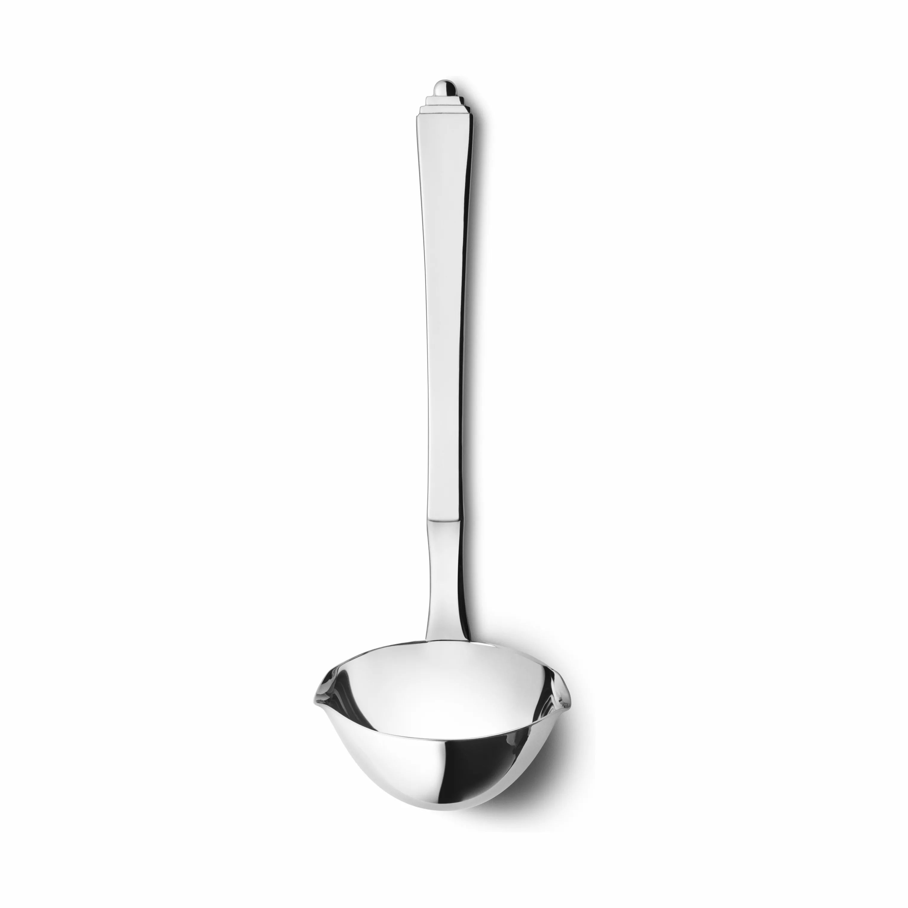 Georg Jensen Sovseskeer Pyramide Sauceske i Stål, 1