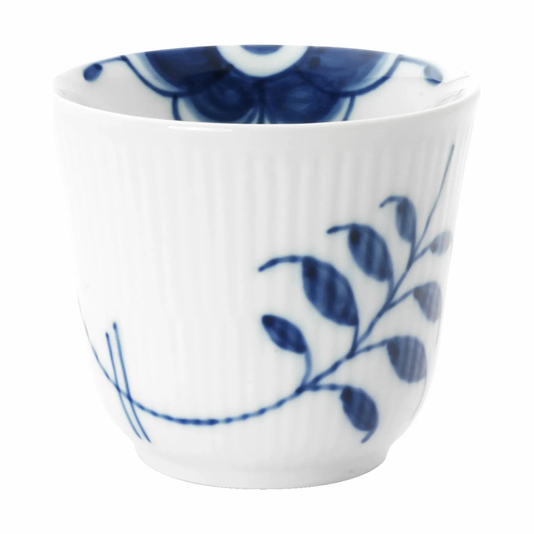 Royal Copenhagen Krus og kopper uden hank Blå Mega Riflet Termokop #1 i #1, 26 cl, 1