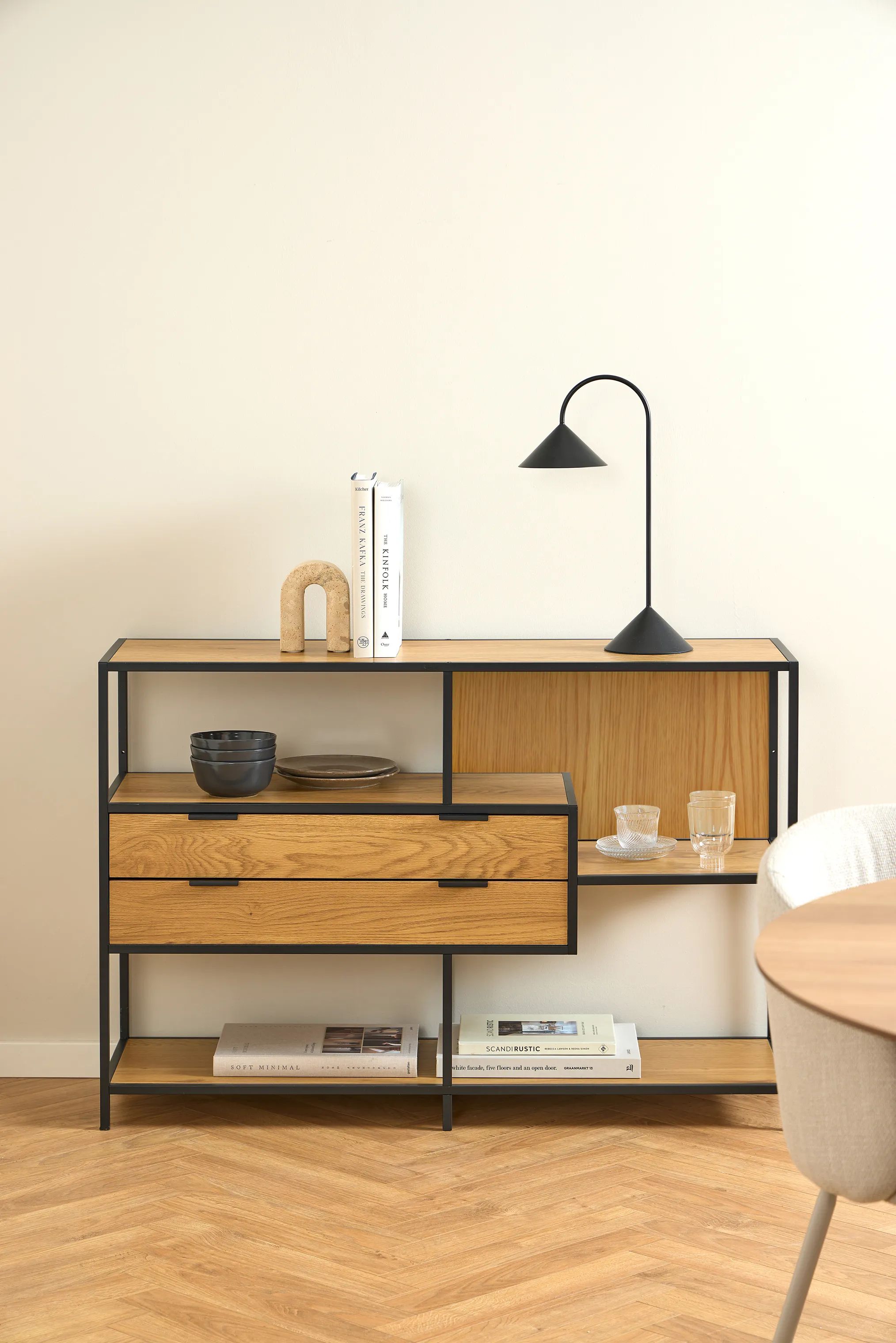 CASA Living Reoler og tilbehør Seaford Reol i Natur, 3