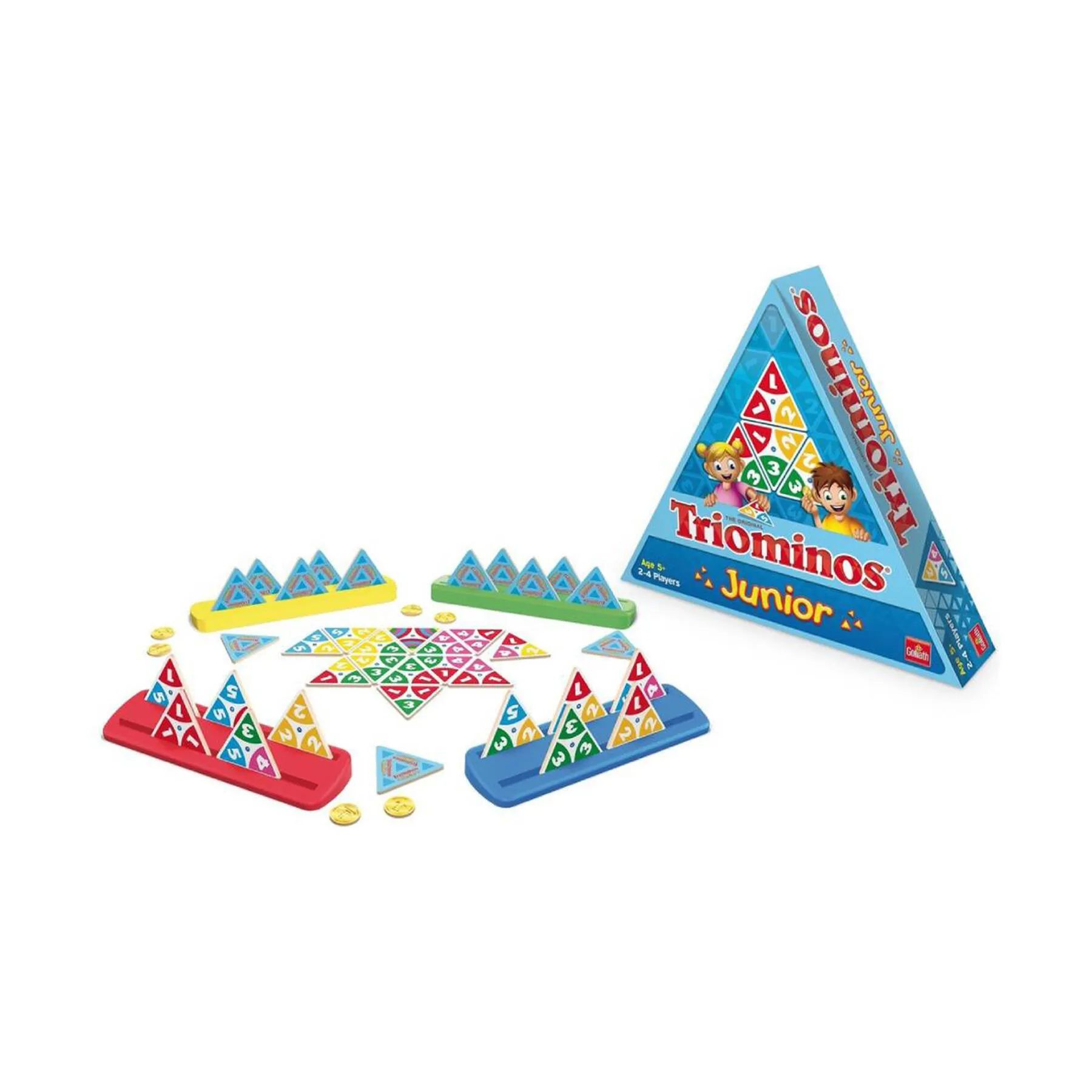 Spilbræt Spil Brætspil - Triominos - Junior i Triominos Junior, 3