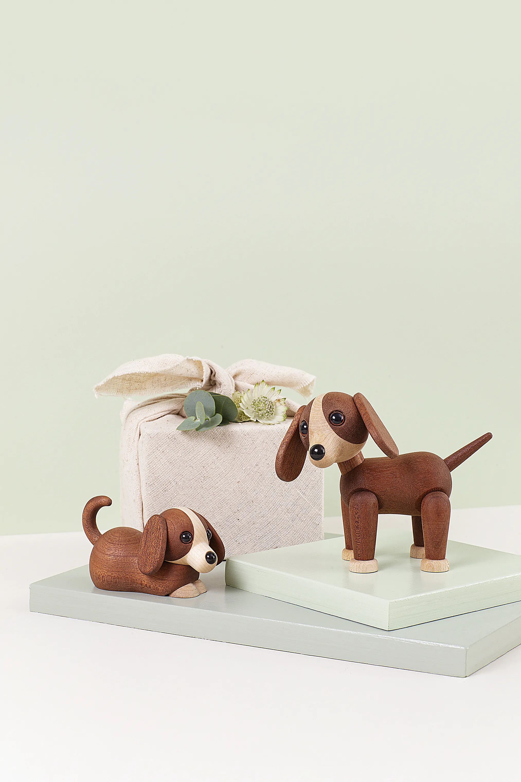 Spring Copenhagen Dyrefigurer Hundehvalp - Jojo i Natur, 3