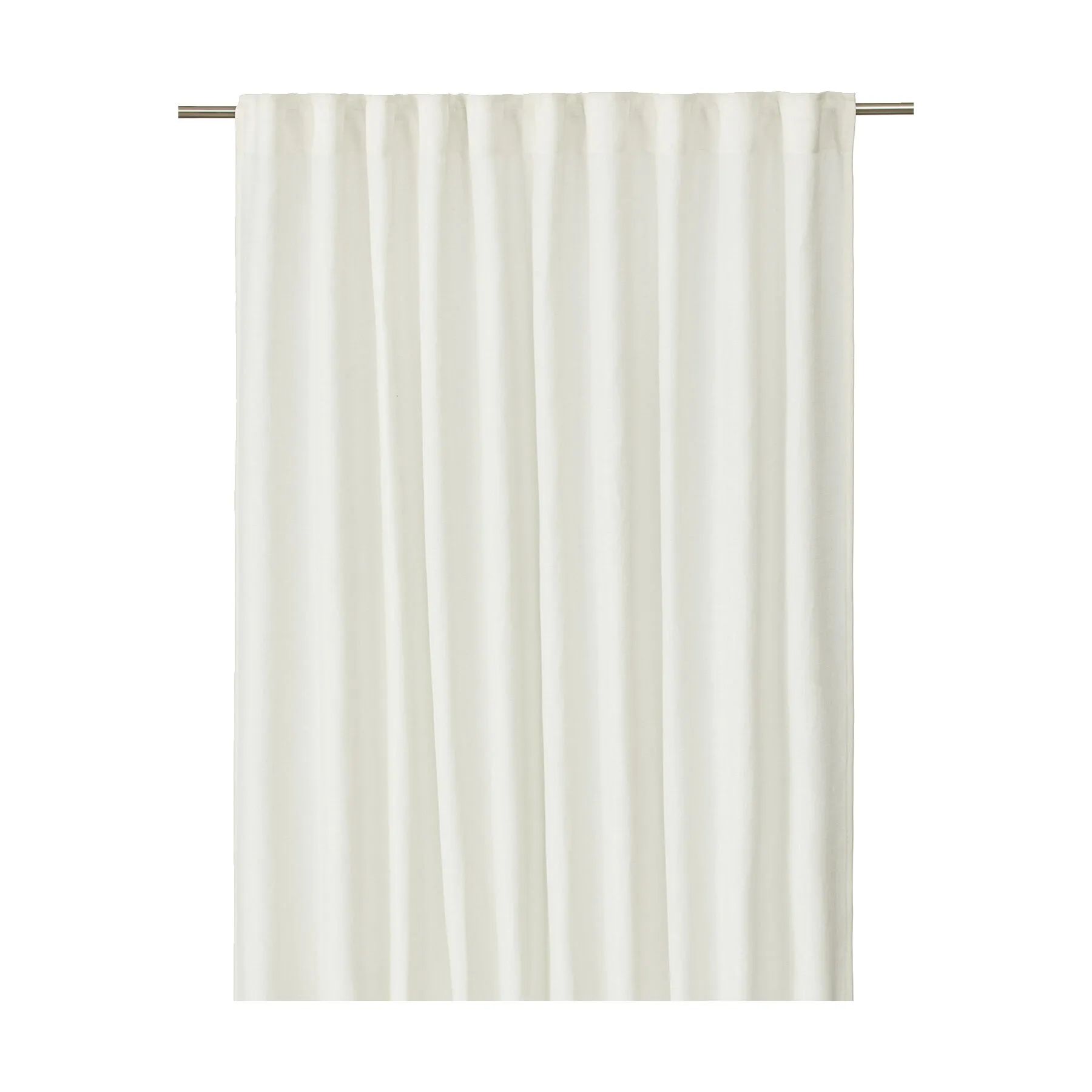 Svanefors Gardiner og gardinstænger Cecil Gardin - 2 stk. i Offwhite, H260 x B145 cm, 1