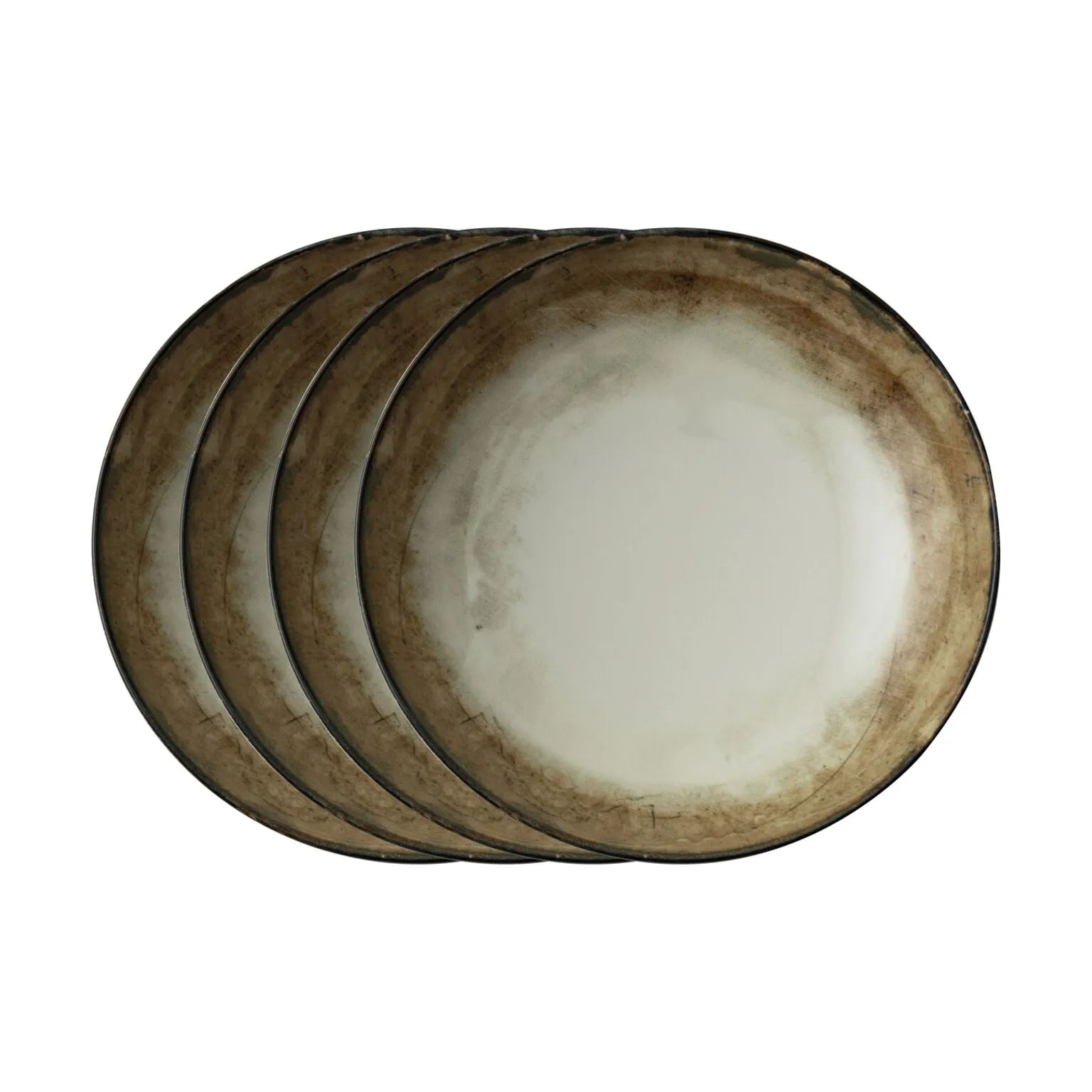 Arthur Krupp Middagstallerkener Shade Middagstallerken - 4 stk. i Brun, 1