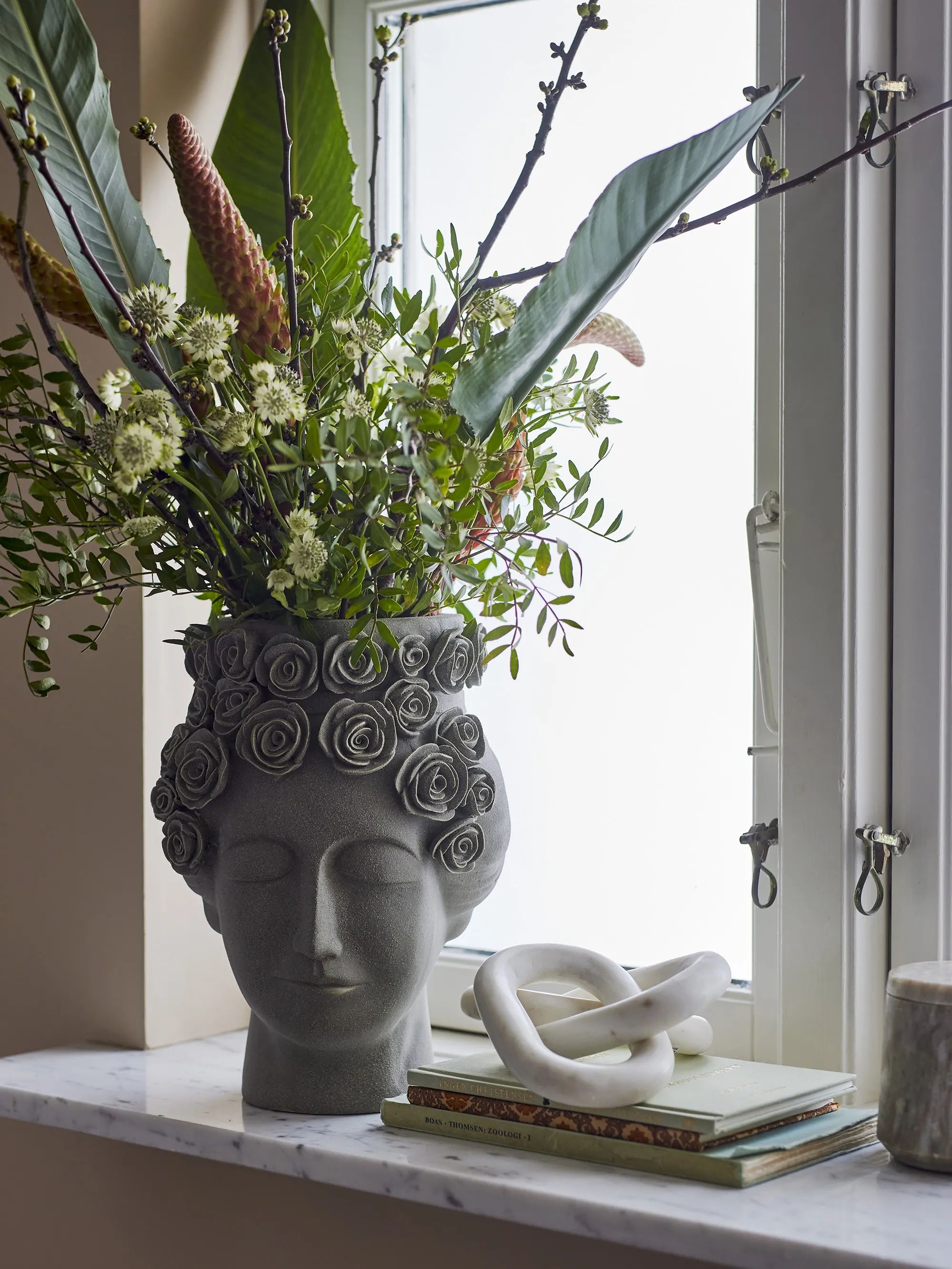 Bloomingville Vaser Akira Vase i Grå, 2