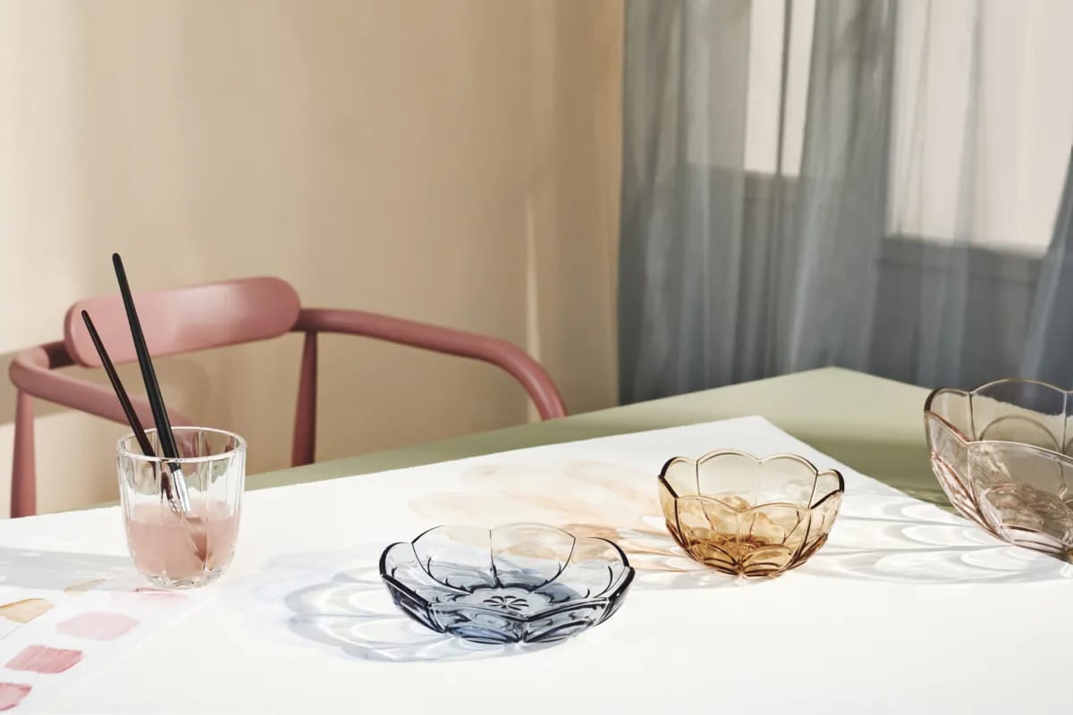 Holmegaard Vandglas Lily Vandglas - 2 stk. i Klar, 3
