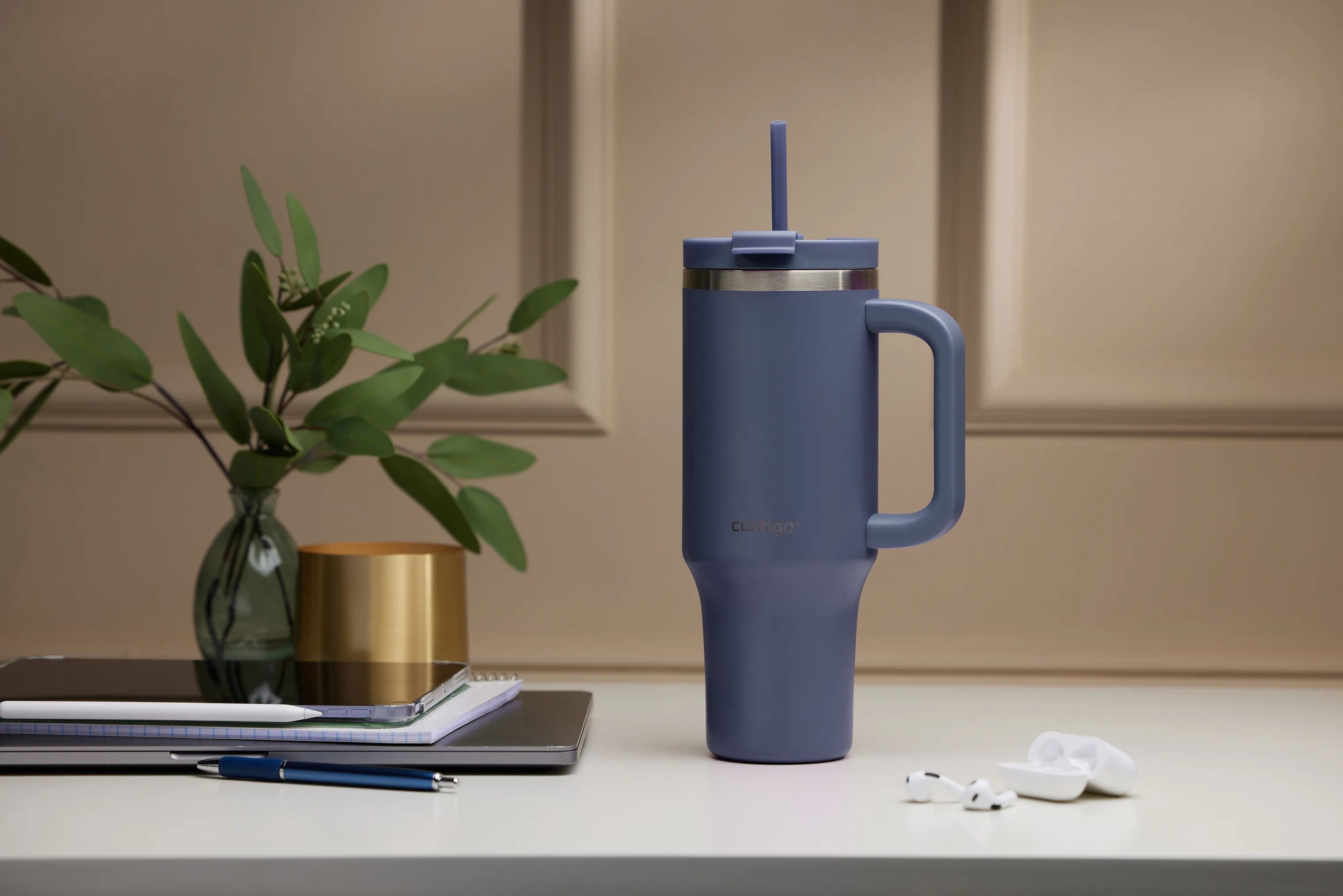 Contigo Termoflasker Streeterville Tumbler i Blå, 3