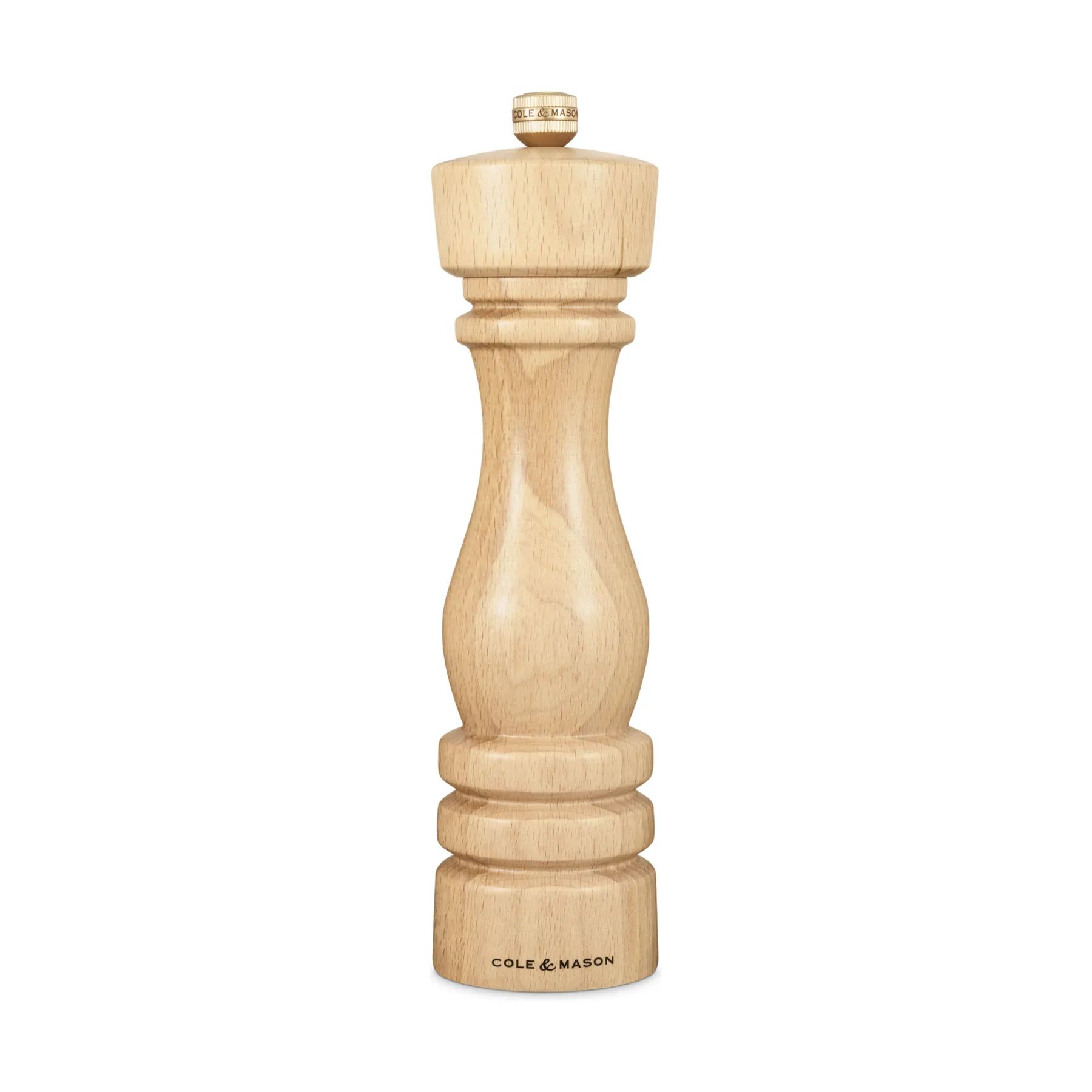 Cole&Mason Saltkværne London Saltkværn i Natural Beech, 22 cm, 1