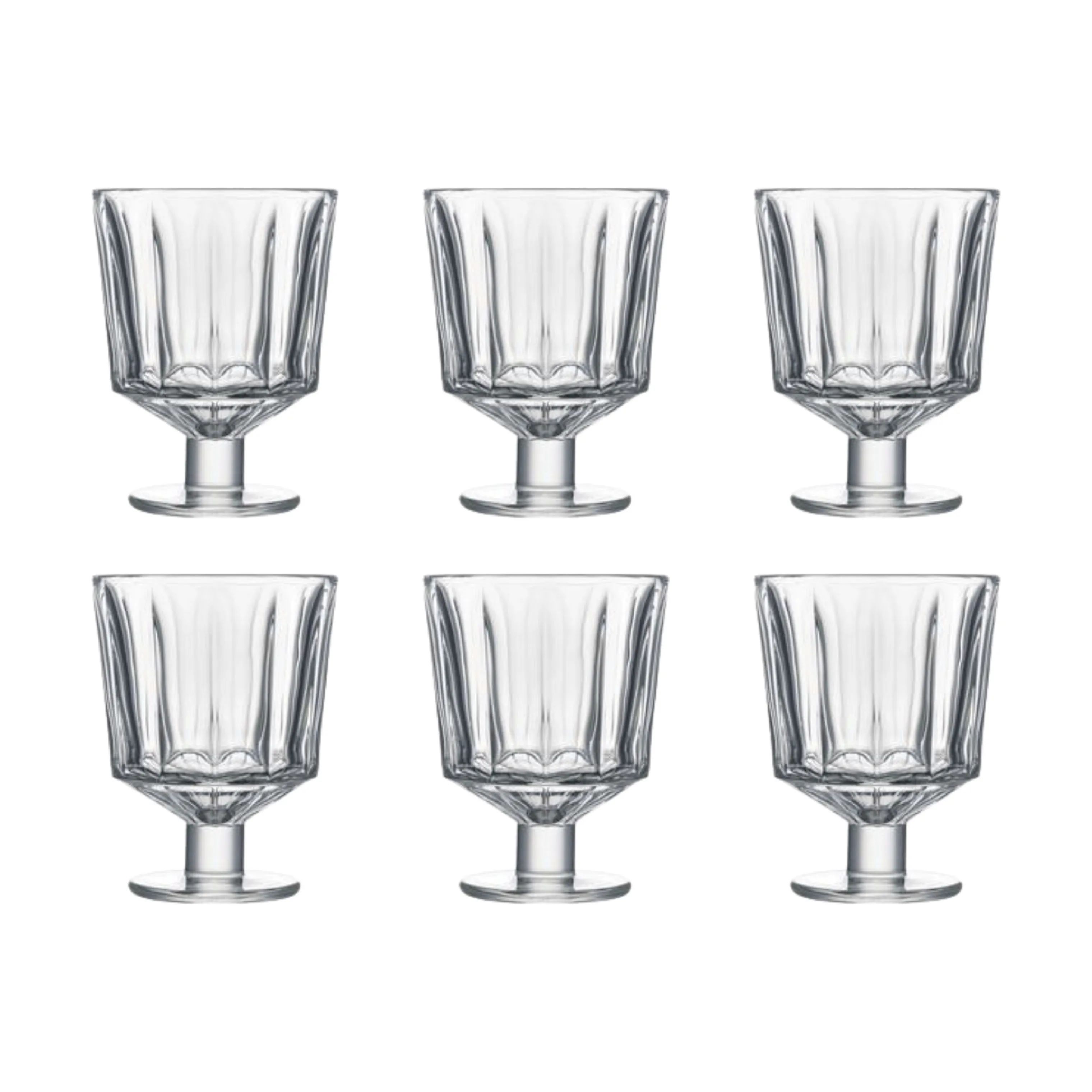 La Rochère Hvidvinsglas City Vinglas - 6 stk i Klar, 26 cl, 1
