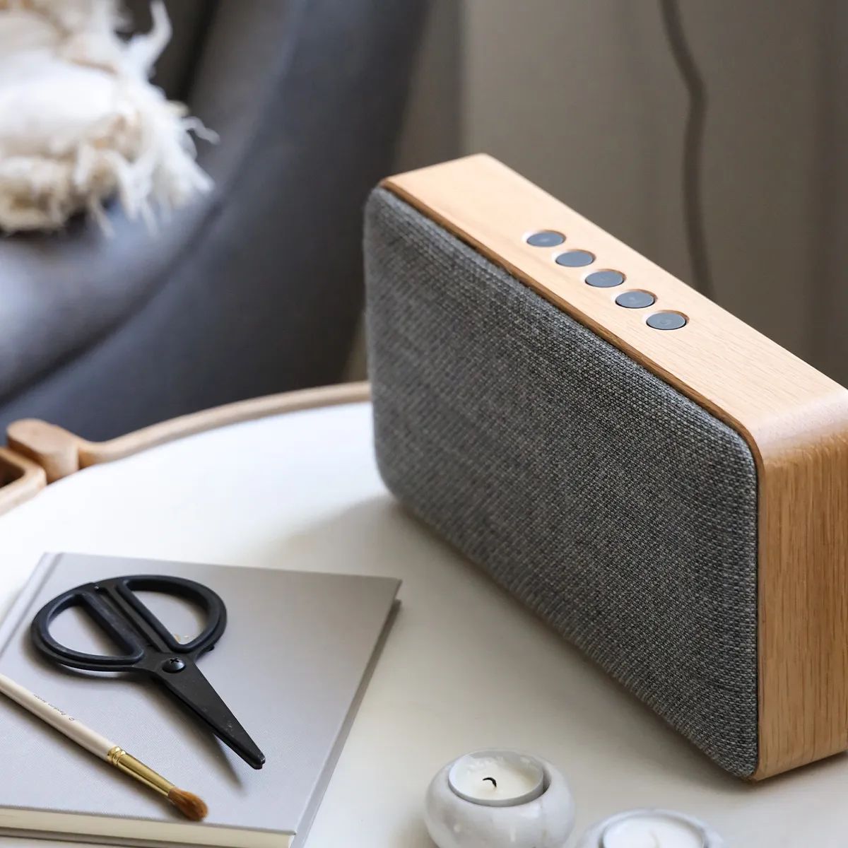 SACKit Højtalere Move Wood Højtaler i Natural Oak, 3