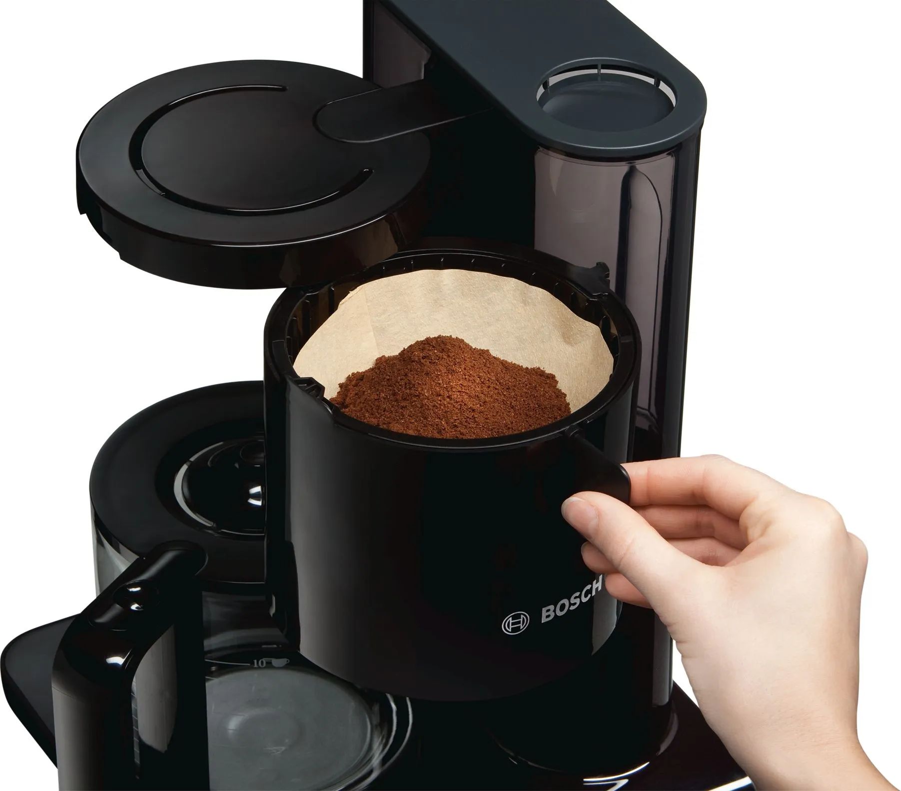 Bosch Kaffemaskiner Styline Kaffemaskine TKA8013 i Sort, 2