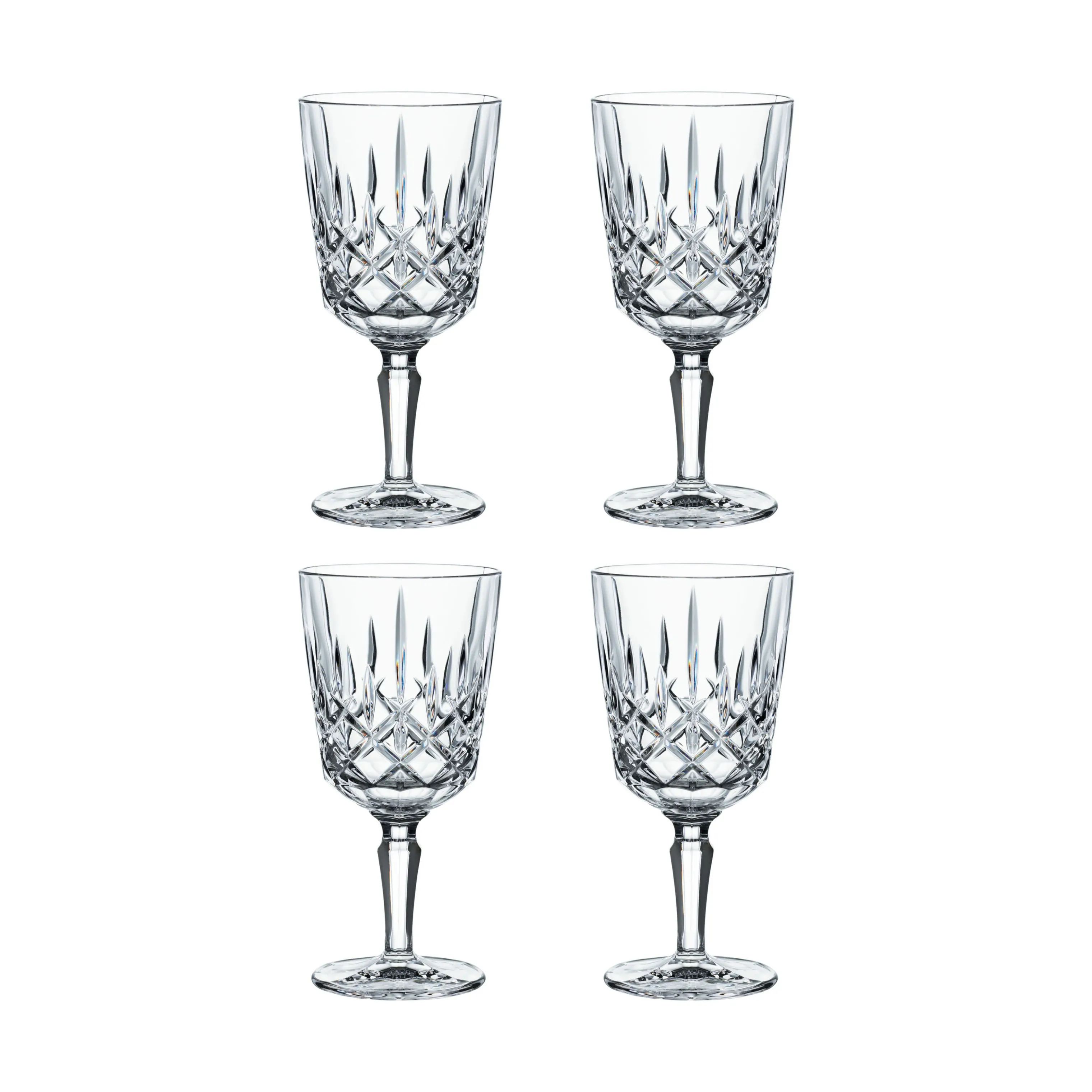 Nachtmann Rødvinsglas Noblesse Vinglas - 4 stk. i klar, 1