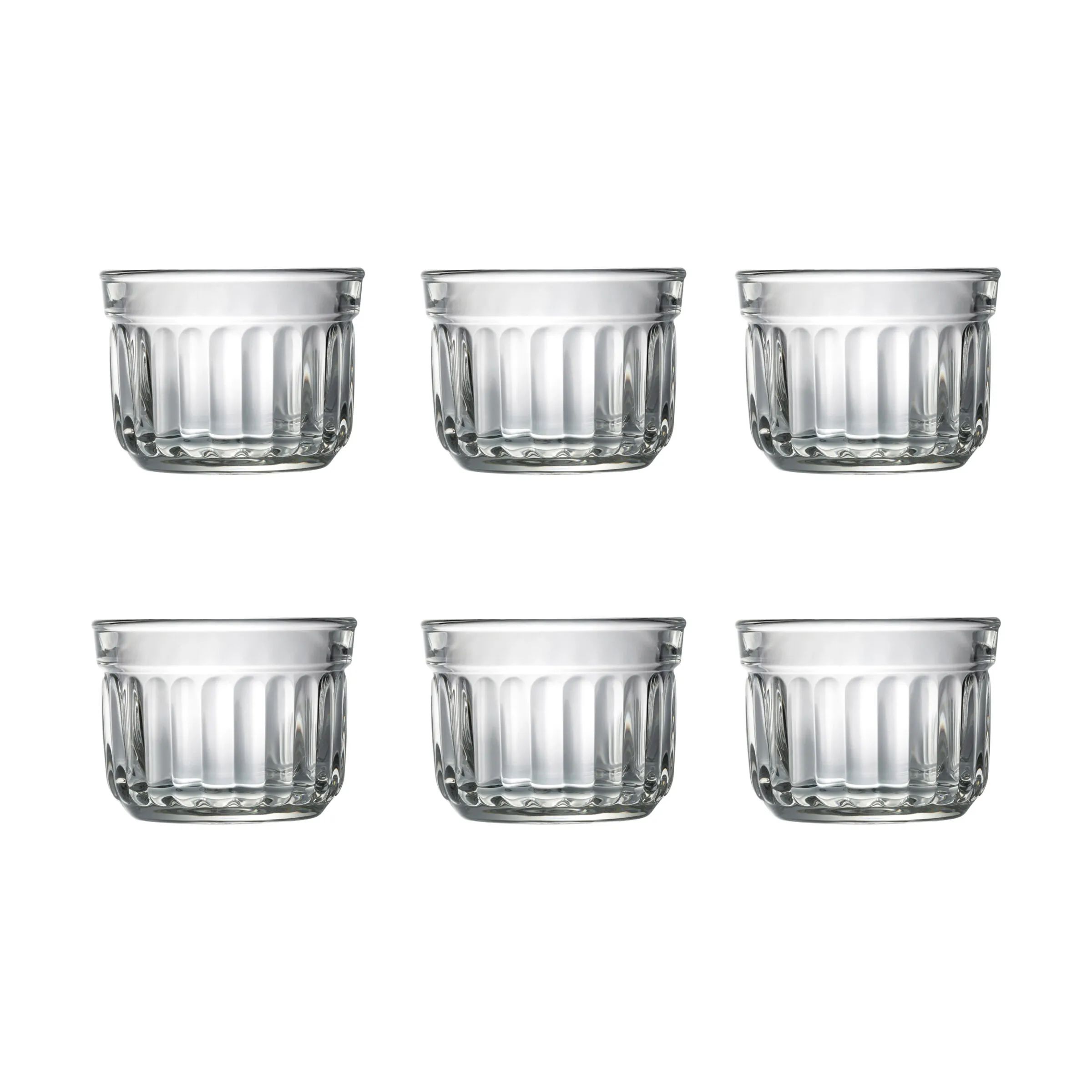 La Rochère Skåle Delice Crème Brûlée Skåle - 6 stk. i Klar, 1