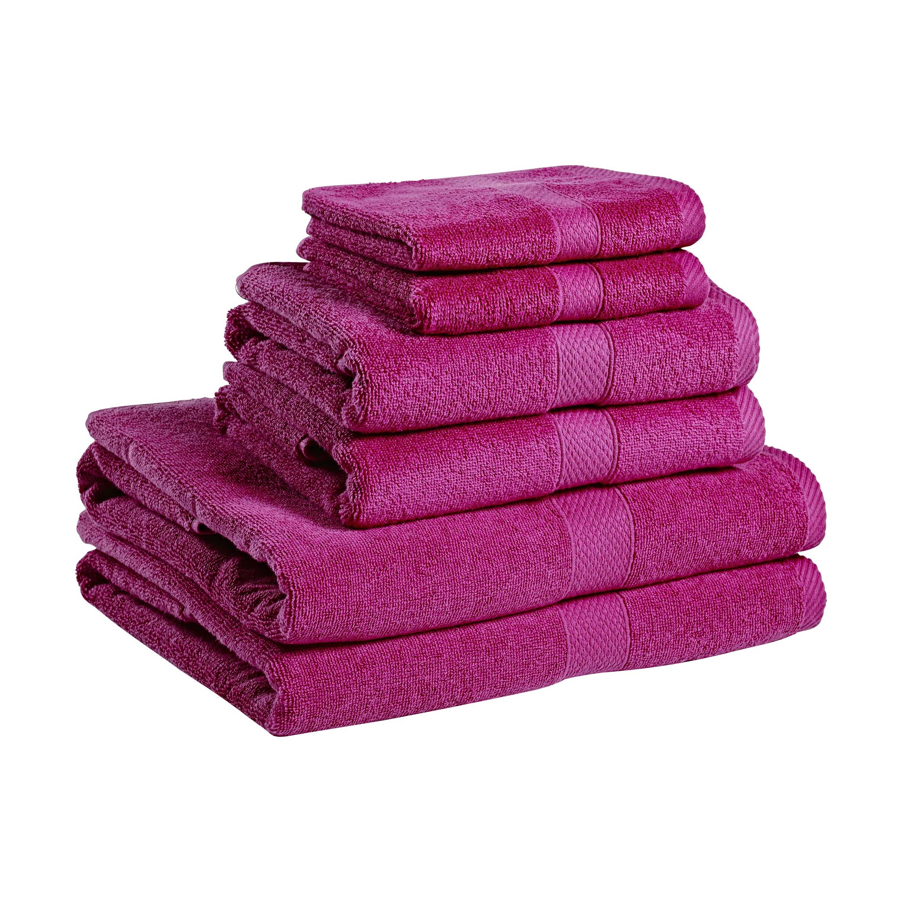 Egeria Håndklæder Diamant Håndklæde - 2 stk. i Pink, 3
