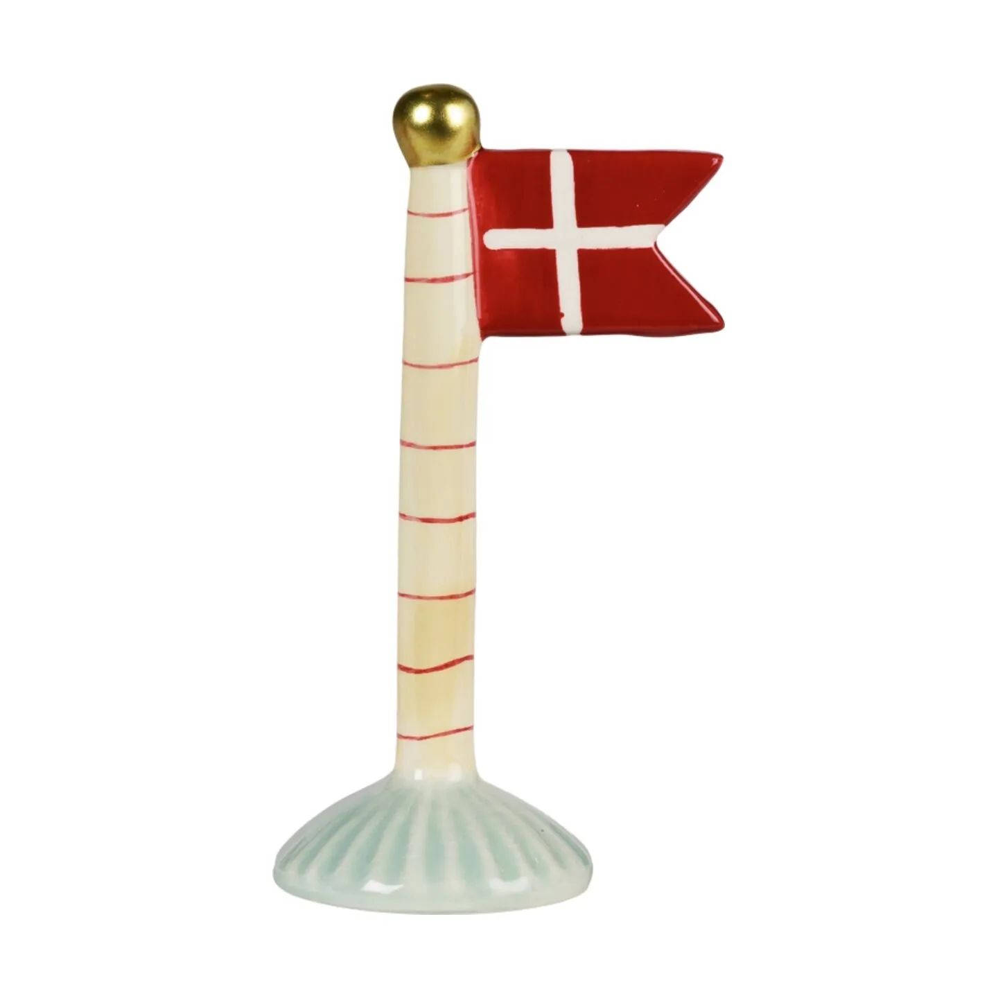 Speedtsberg Bordflag Flag - Stribet i Gul/rød stribet, 1