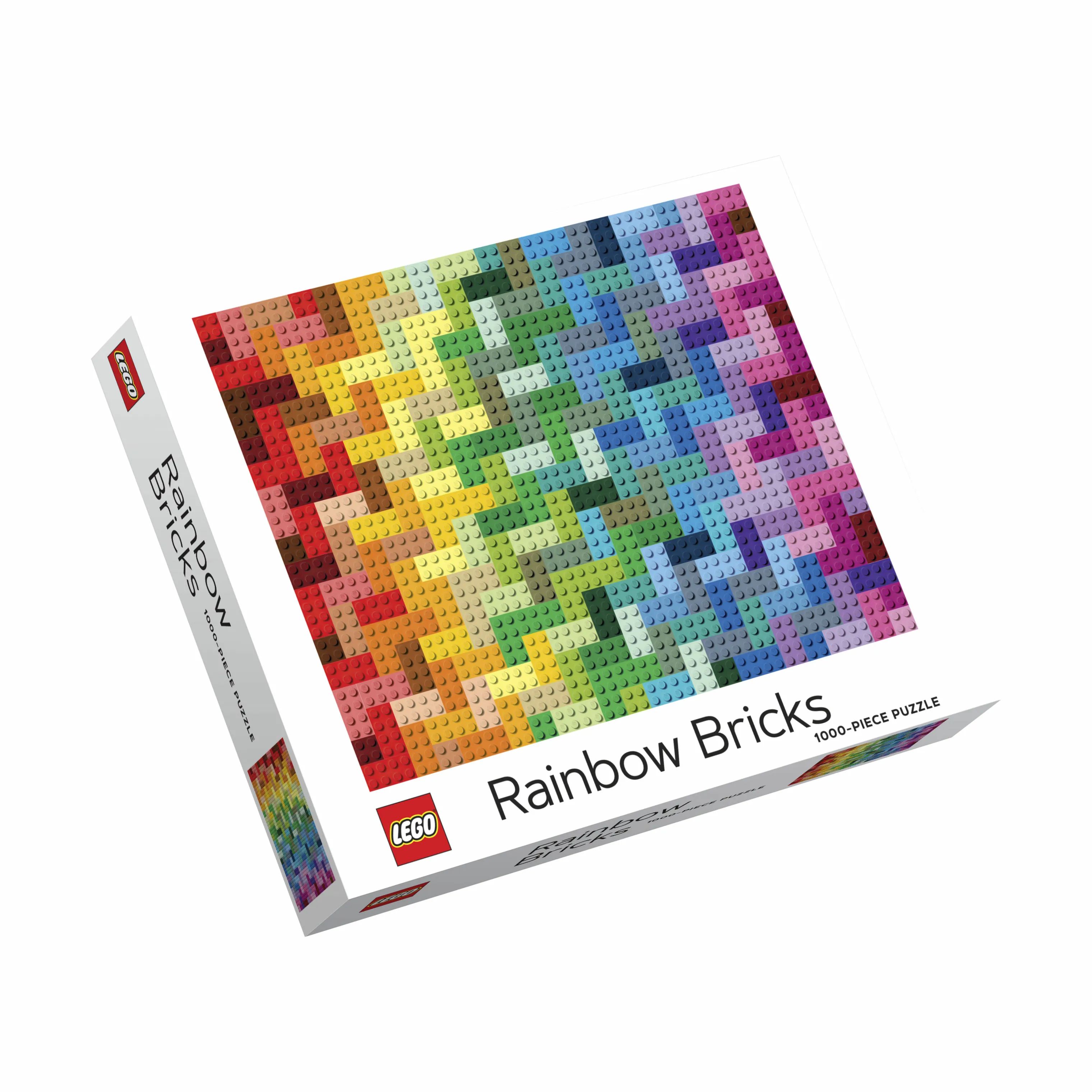 LEGO Puslespil Puslespil - Lego Rainbow Bricks i Multifarvet, 1
