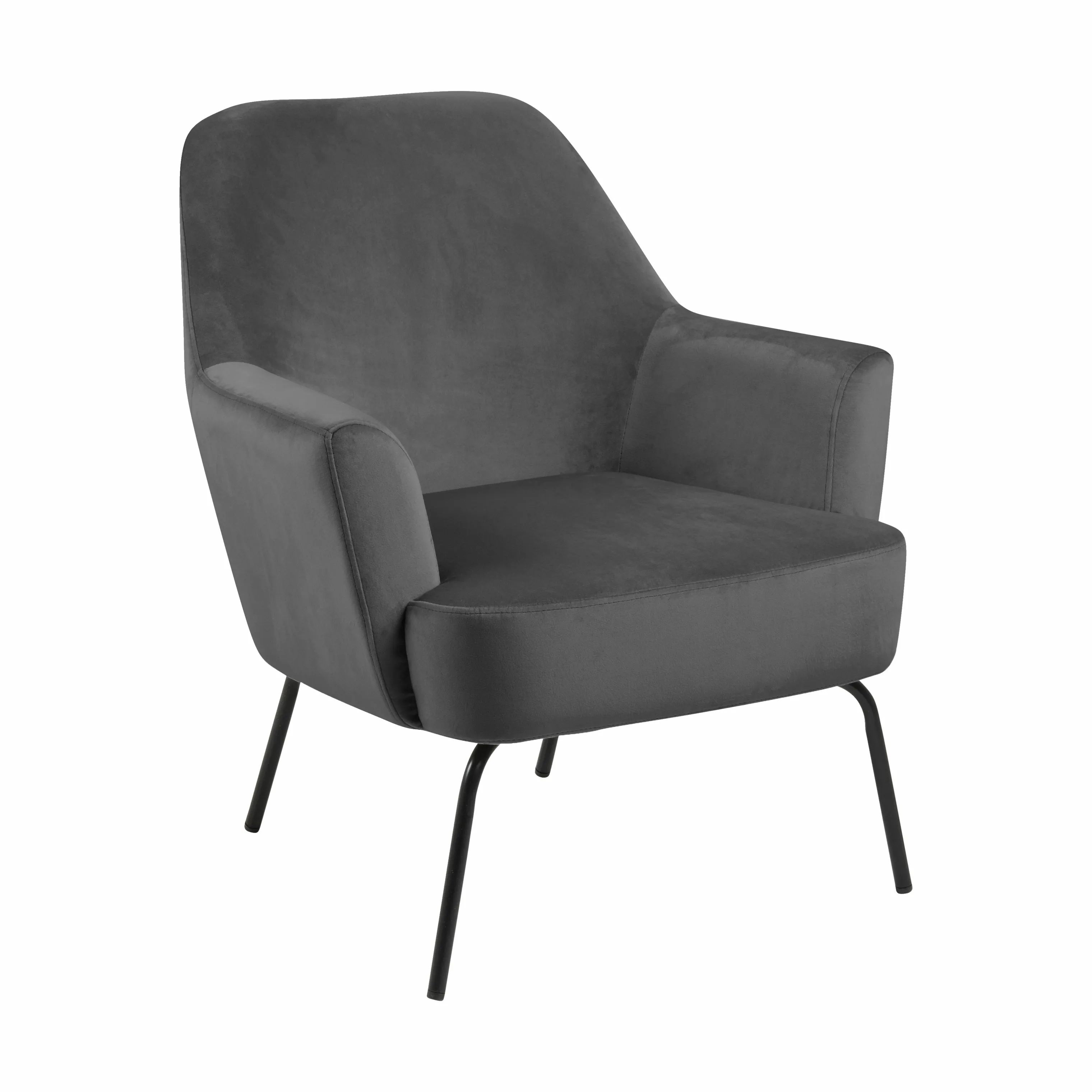 CASA Living Lænestole Melissa Loungestol i Mørkegrå, 3