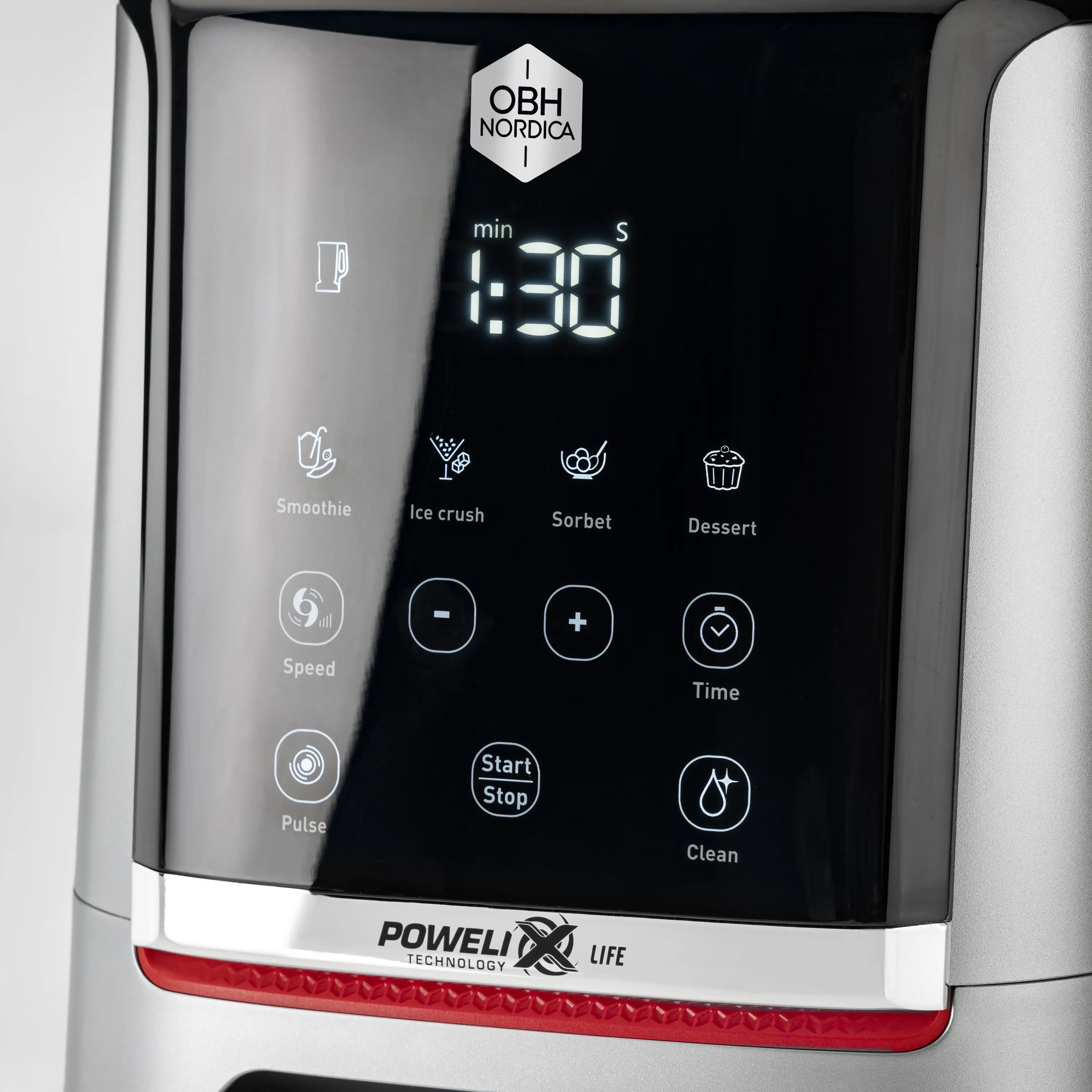 OBH Nordica Blendere Blender Infiny Mix+ i Sølvfarvet, 6