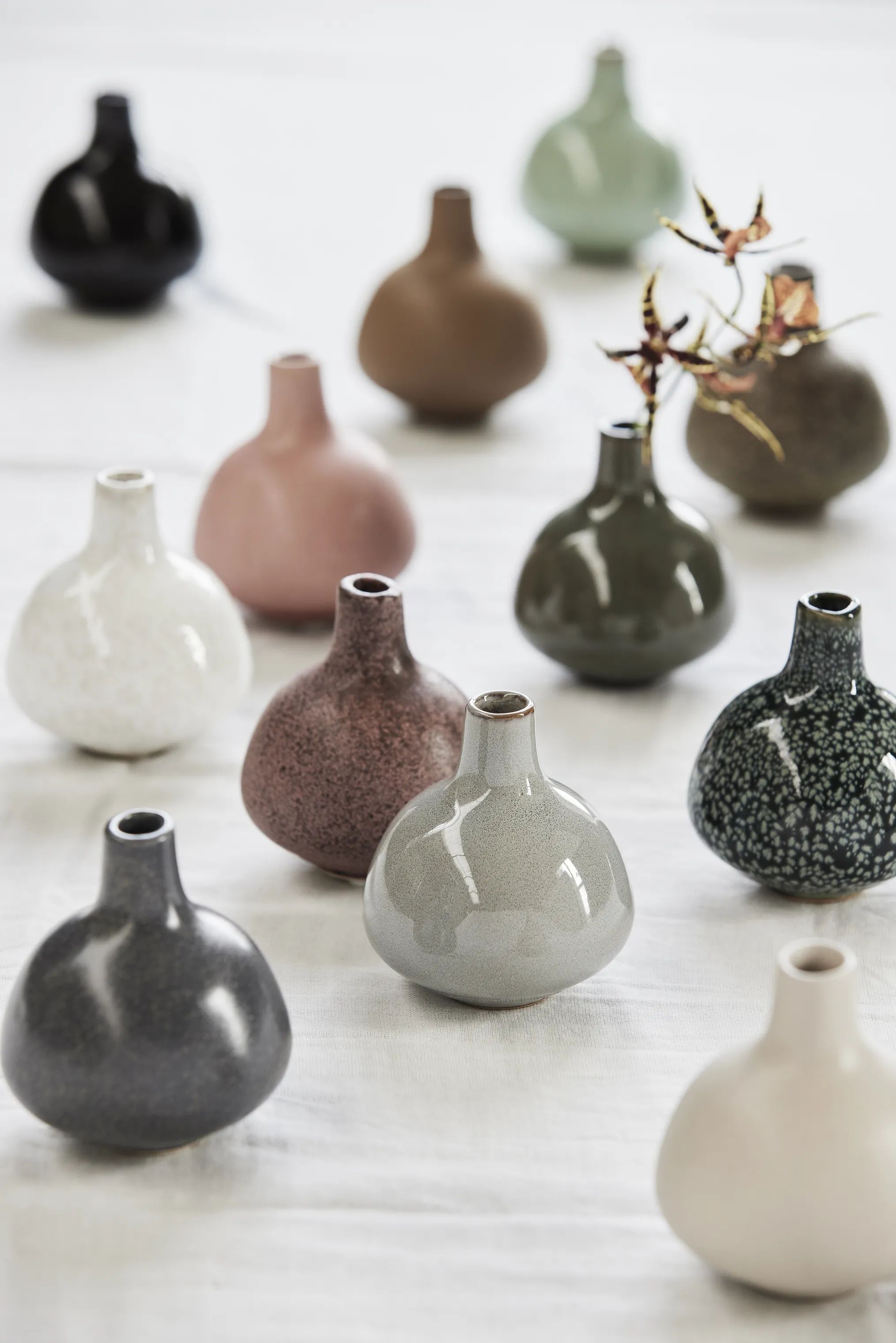 Lene Bjerre Vaser Helene Vase i grå, 2