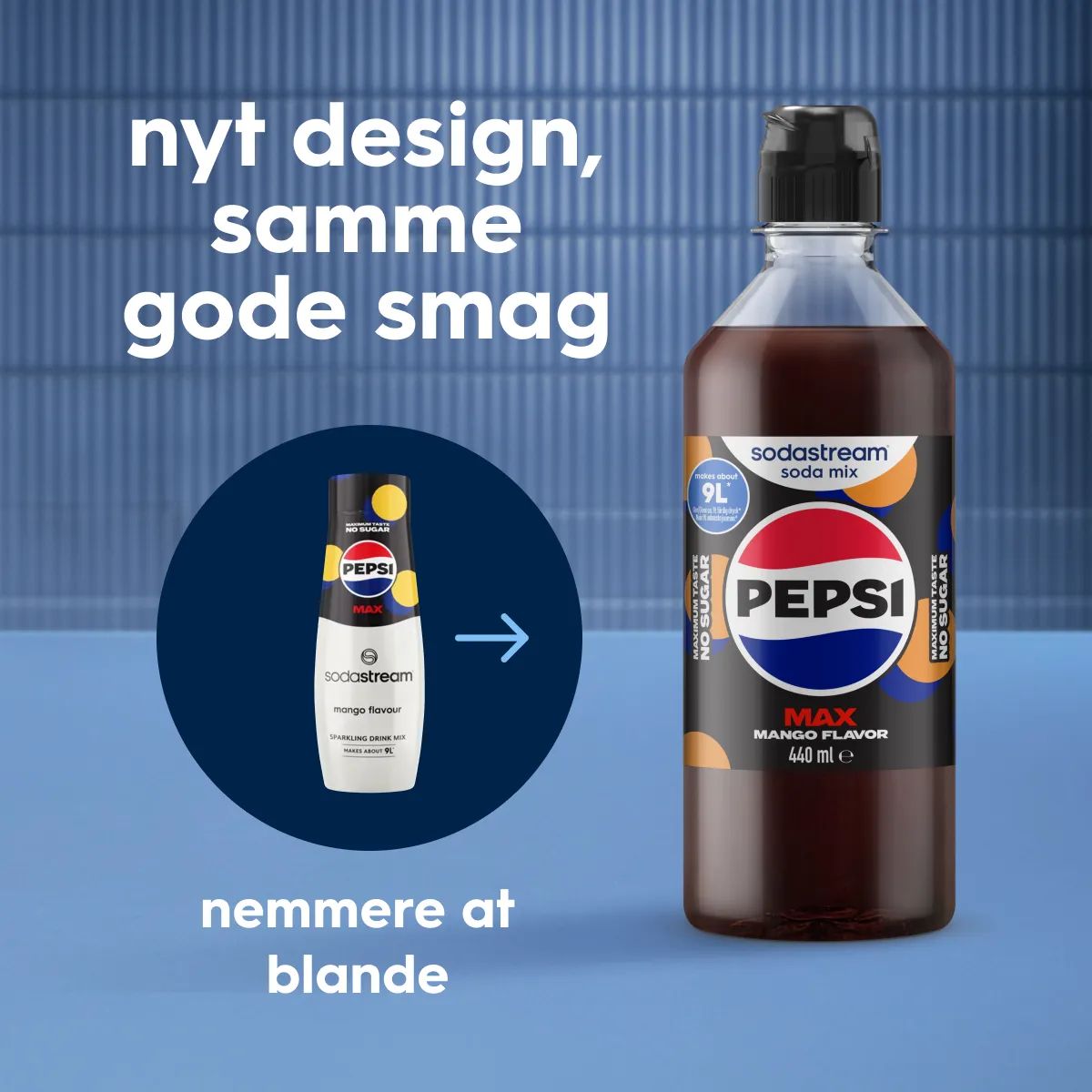 SodaStream Smagskoncentrater Sirup - Pepsi Max Mango i Pepsi Max Mango, 2