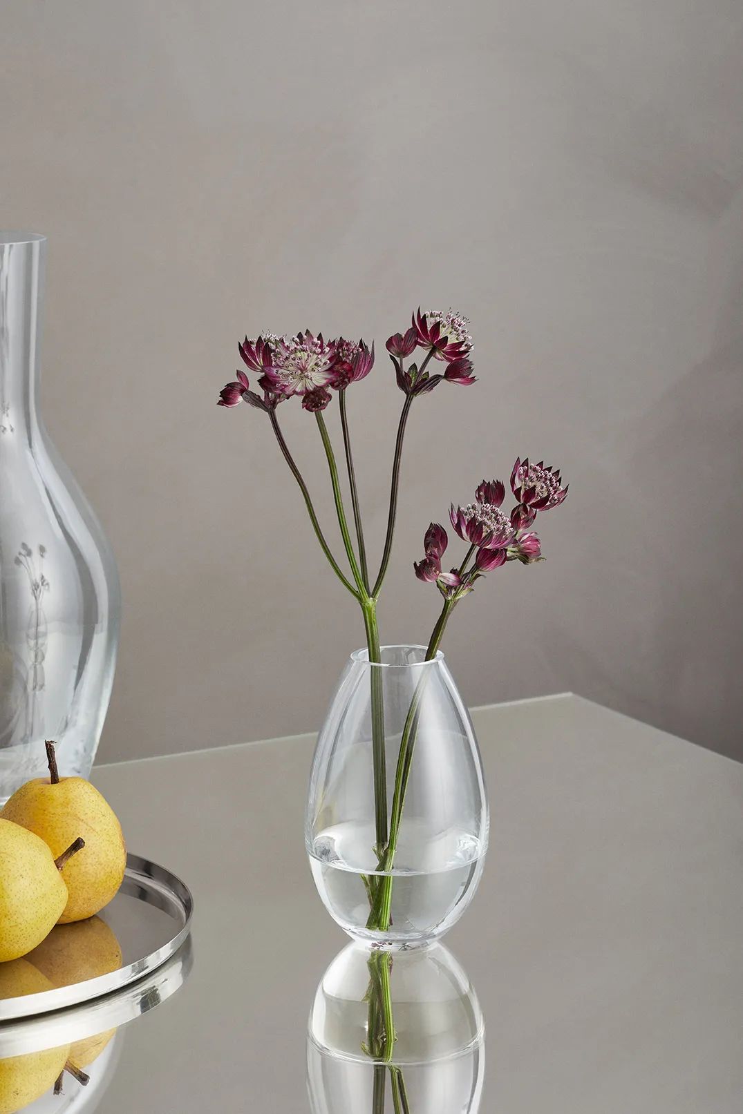 Holmegaard Vaser Cocoon Vase i Klar, 11,5 cm, 2