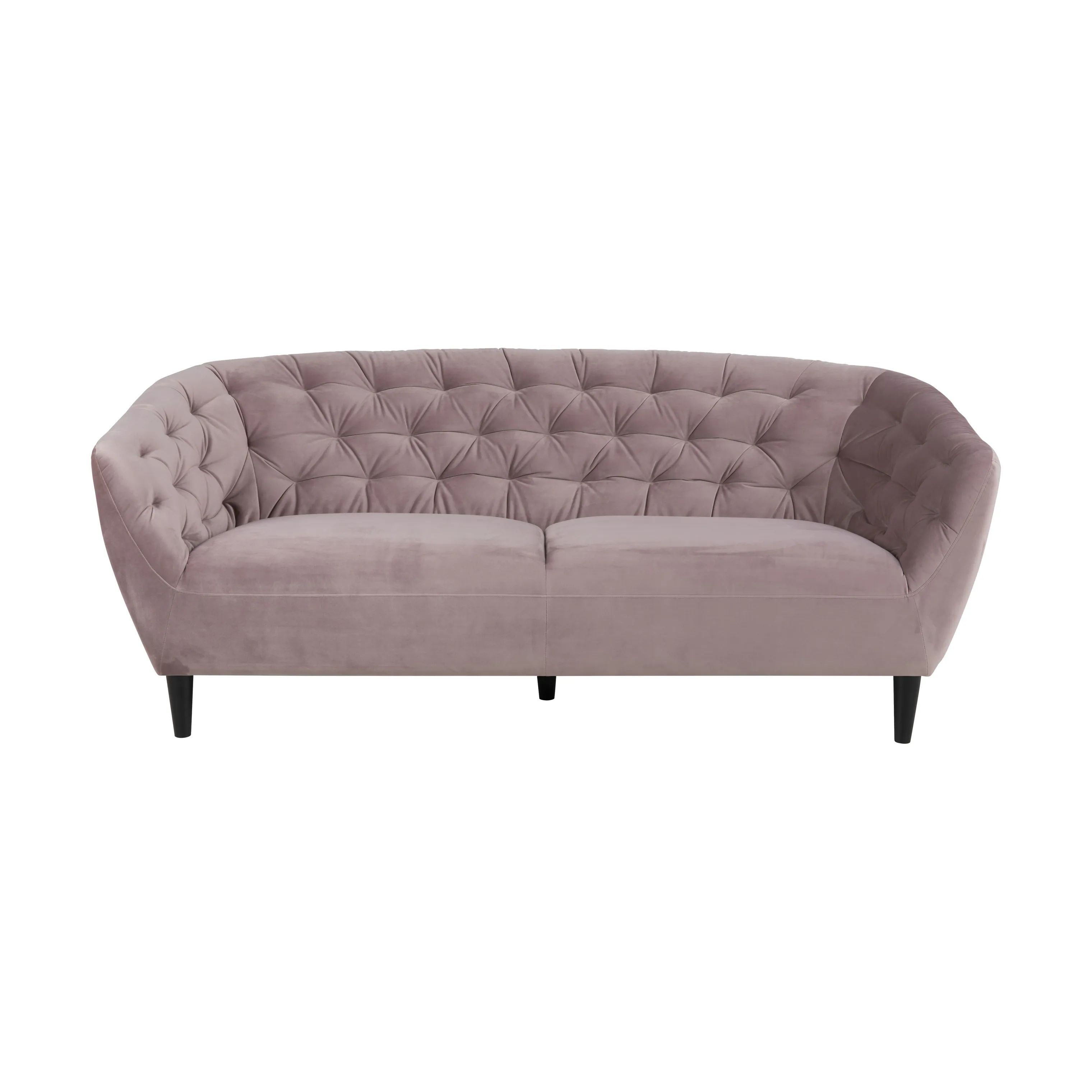 CASA Living Sofaer Ria Sofa i Dusty rose, 191 cm, 1
