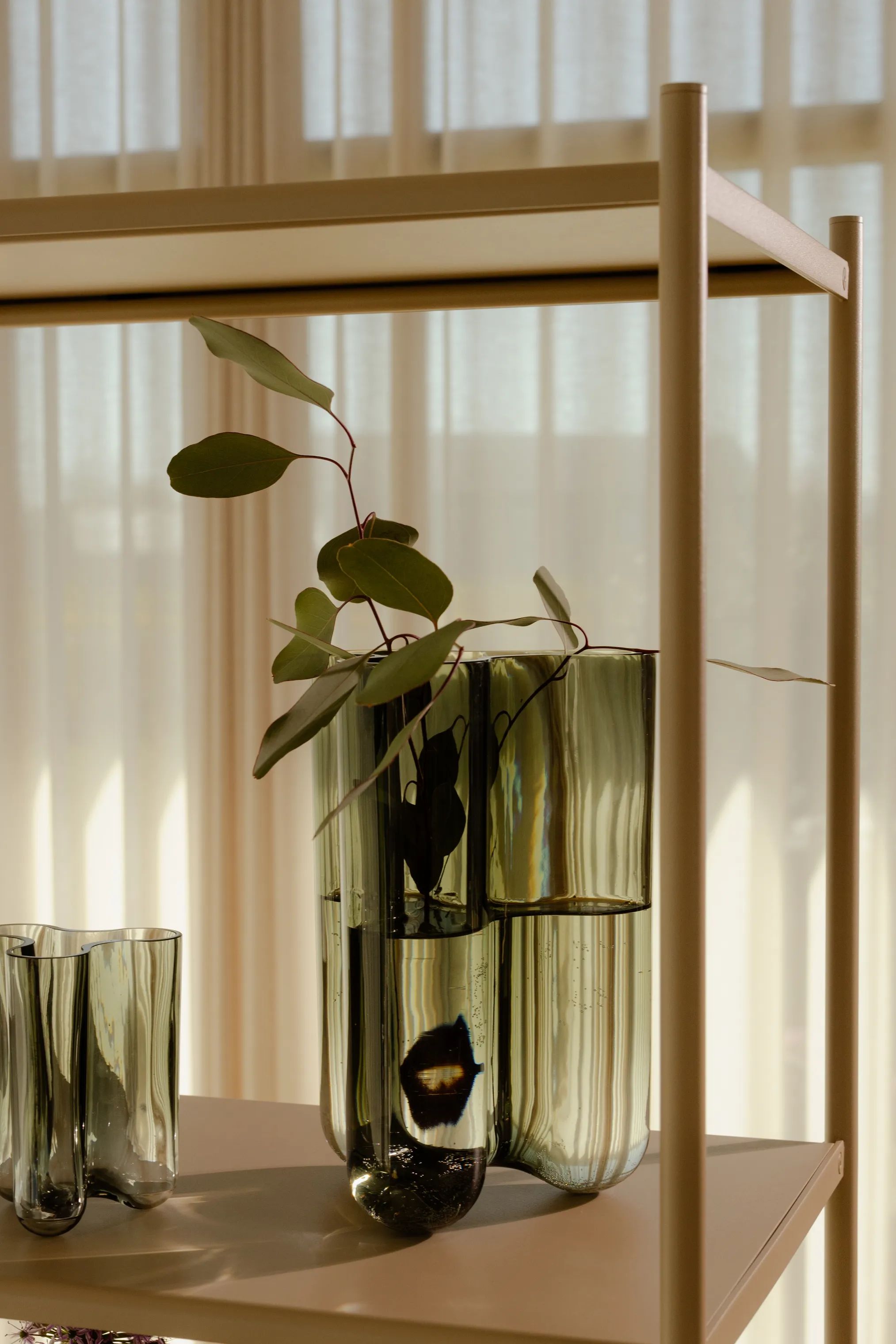 Novoform Vaser Vase - Clover i Smoky Green, 12 cm, 2