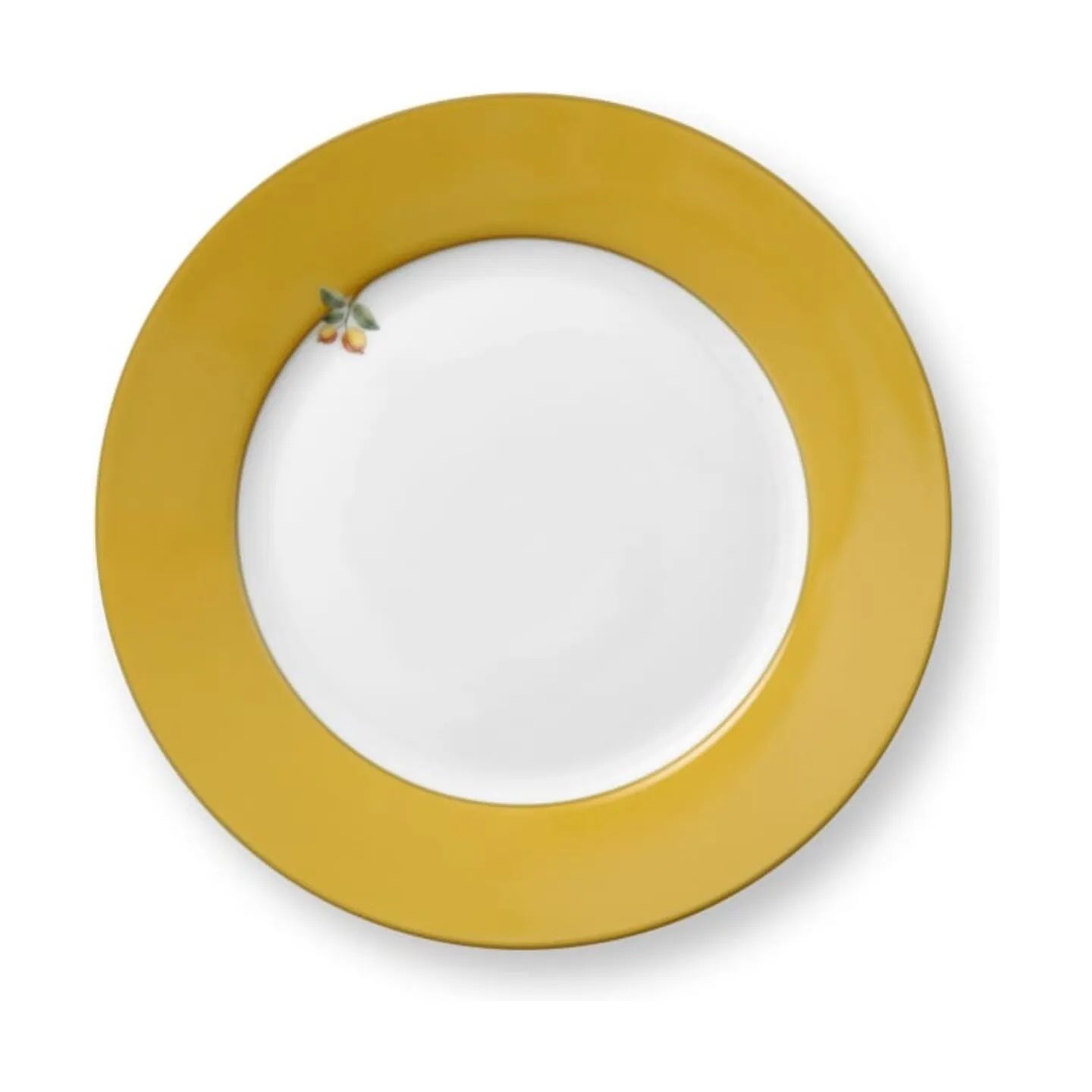 PIP Studio Middagstallerkener Lily & Lotus Tallerken i Yellow, 21,4 cm, 1