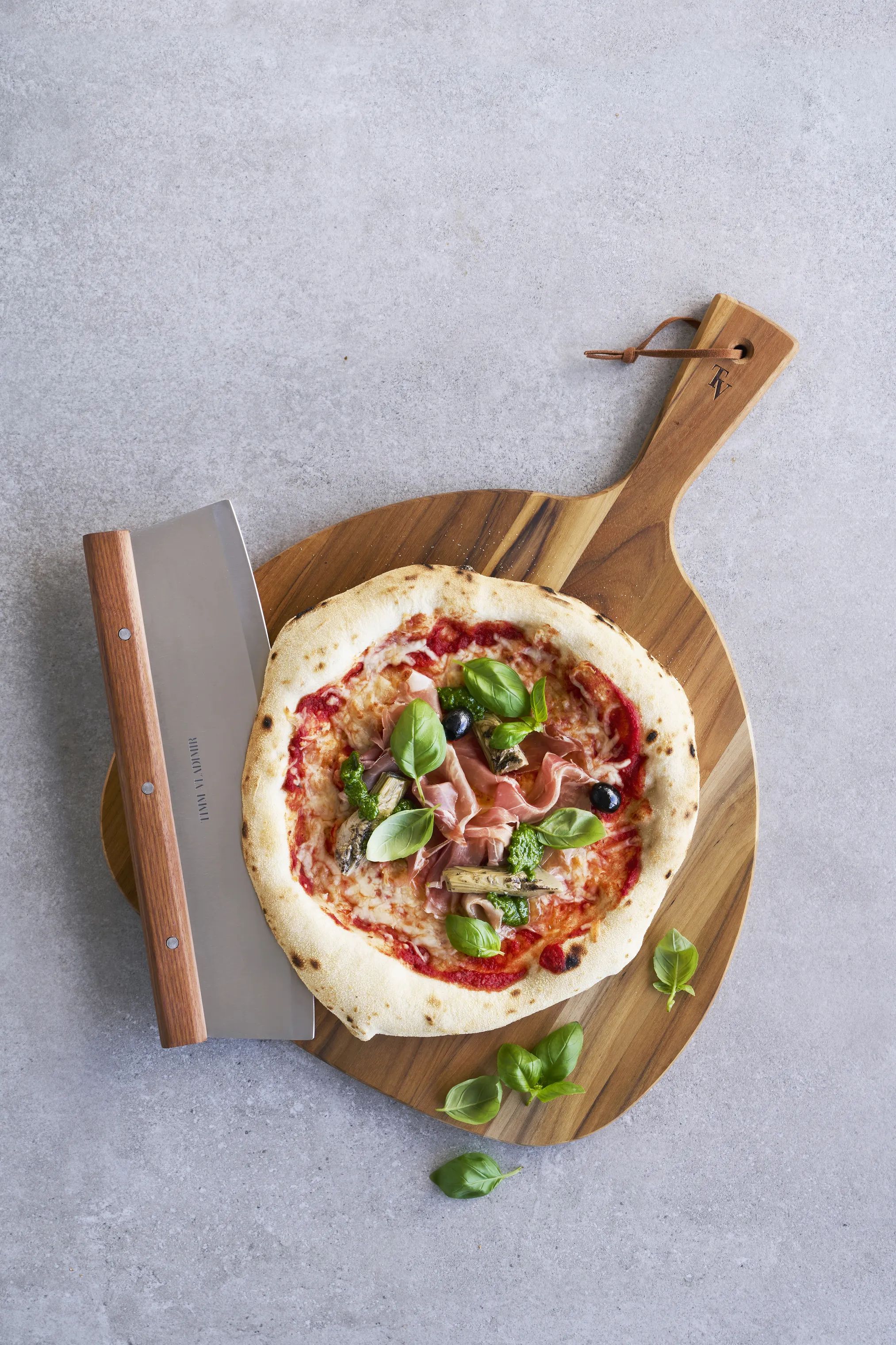 Timm Vladimir Kitchen Skærebrætter Teak træ Pizzabræt i træ, 2