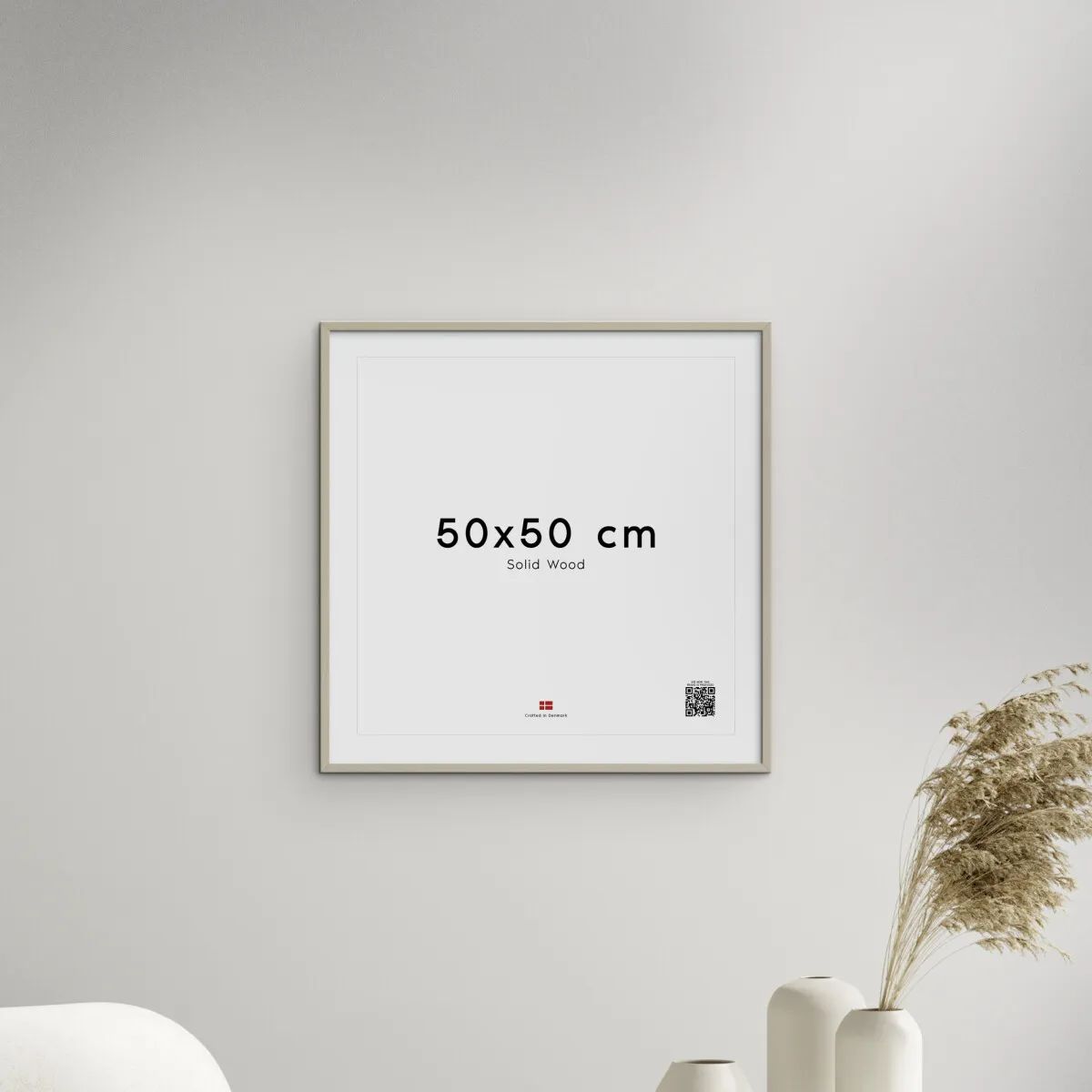 Poster&Frame Billedrammer Billedramme i Cashmere Grå, B50 x L50 cm, 4