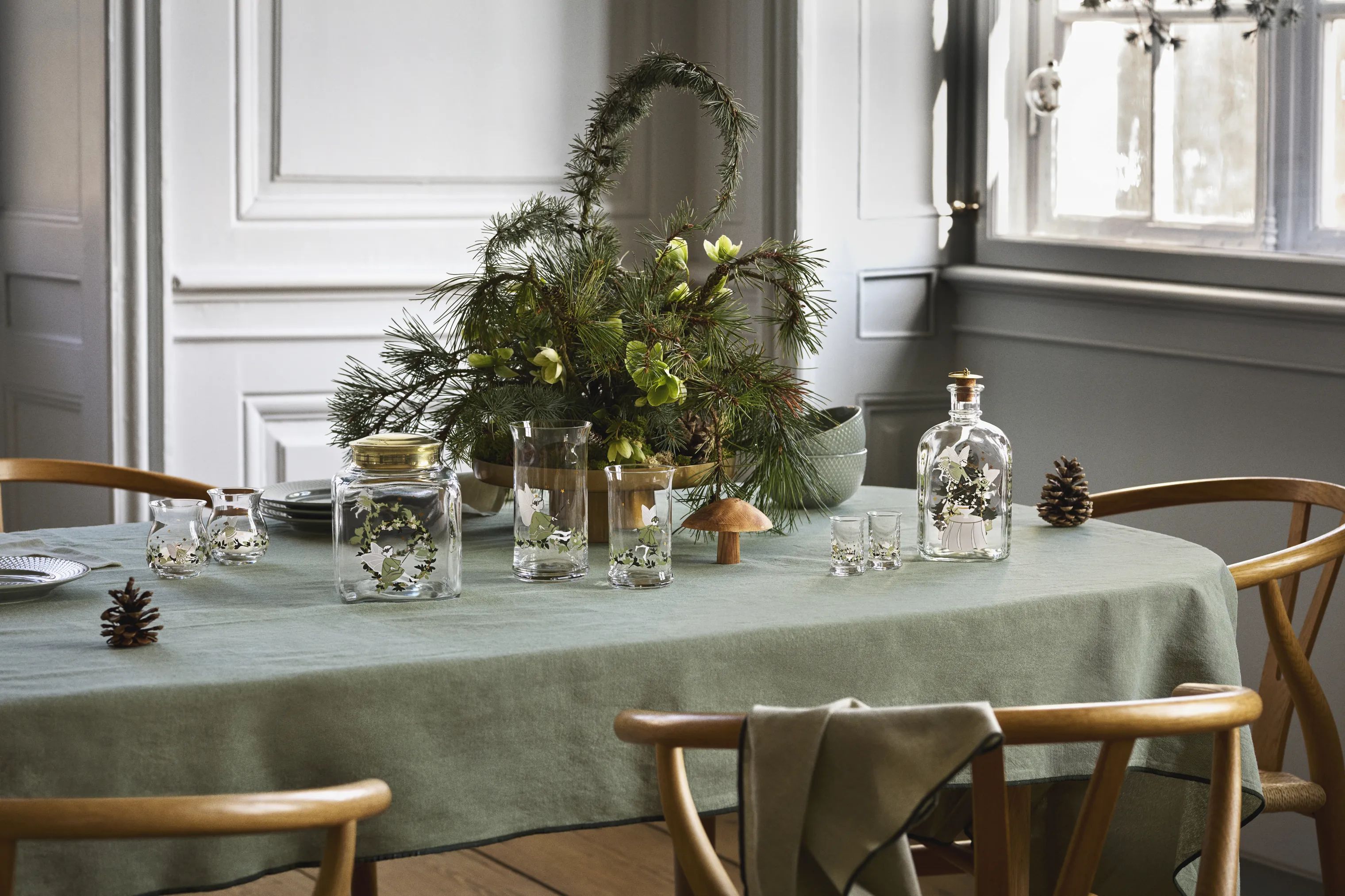 Holmegaard Vandkarafler Christmas Juleflaske 2026 i Multi, 5