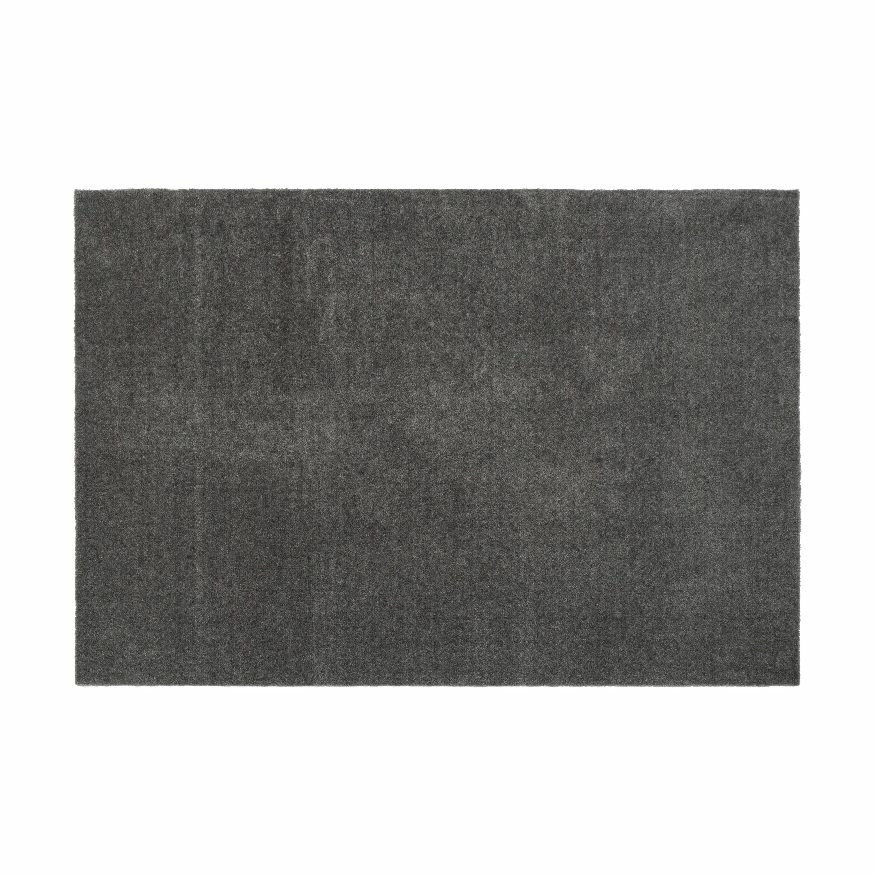 Tica Copenhagen Gulvtæpper Uni Color Gulvtæppe i Sort/sand, B90 x L130 cm, 1