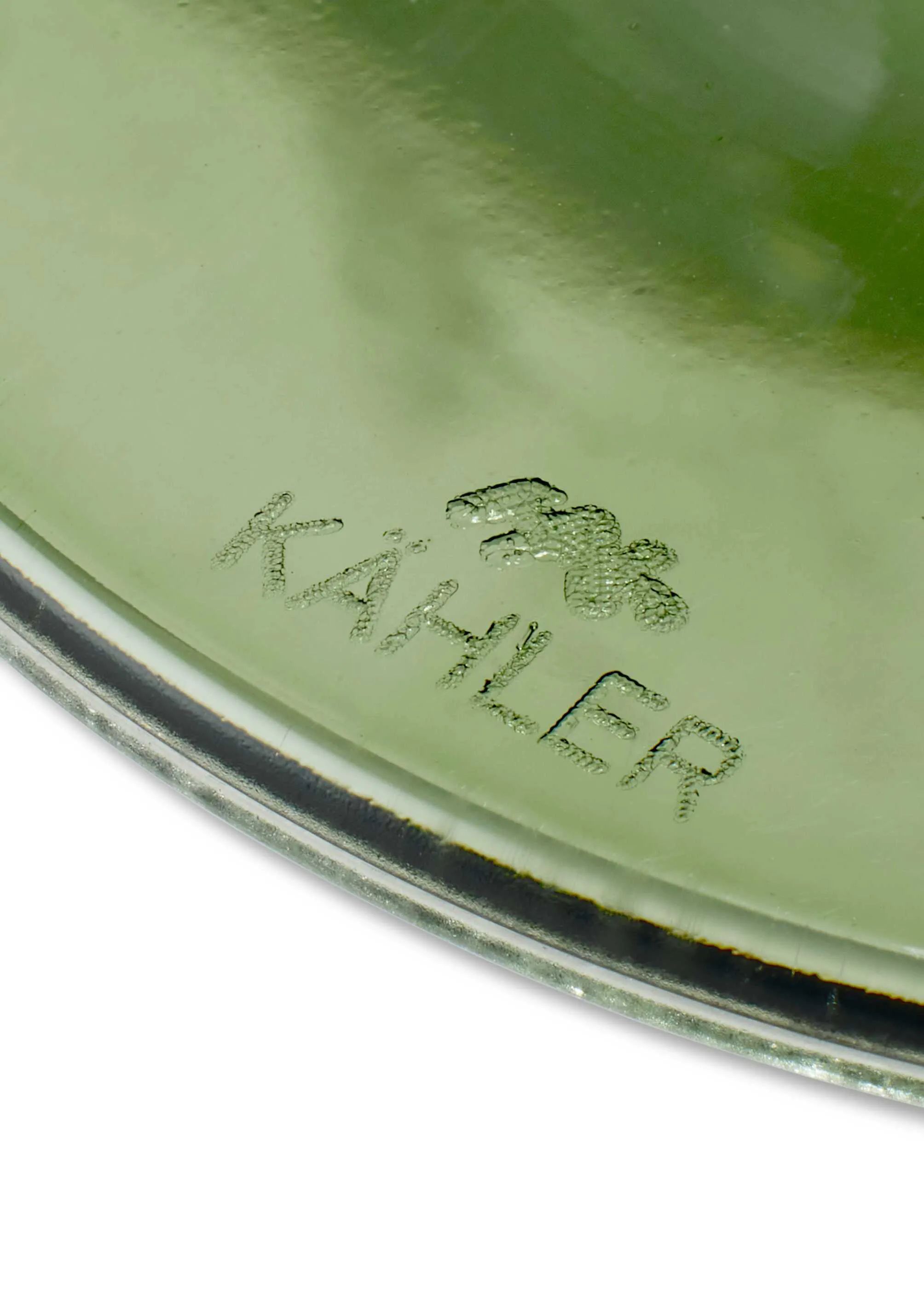 Kähler Rødvinsglas Hammershøi Rødvinsglas - 2 stk. i Grøn, 3