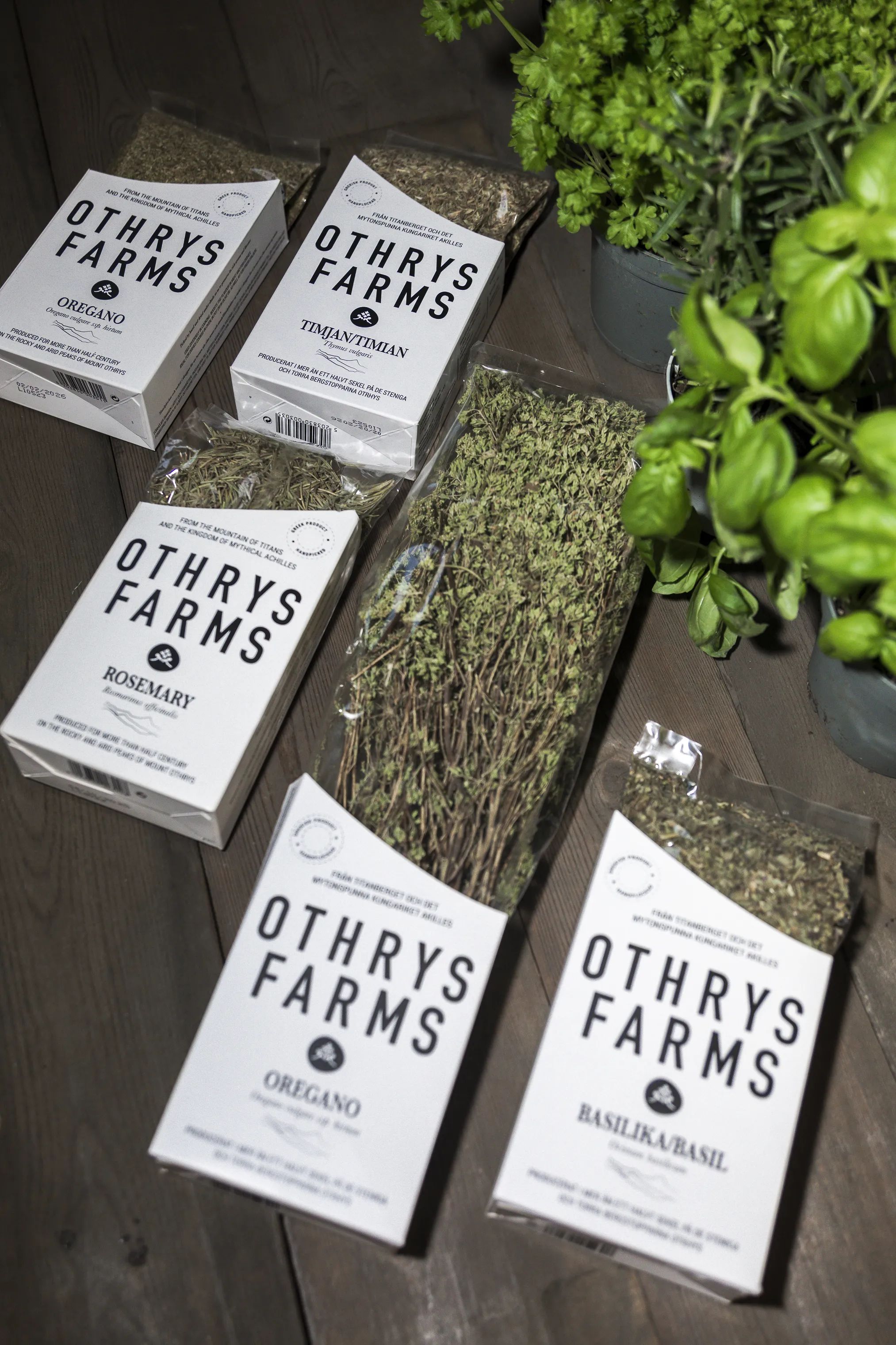 Othrys Farms Krydderier Othrys Farms Tørret Basilikum i Tørret Basilikum, 2
