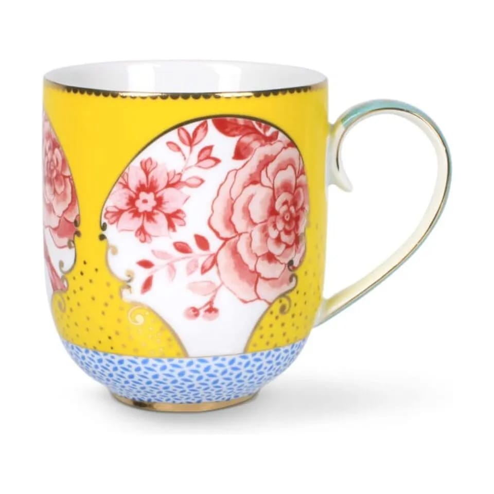 PIP Studio Krus og kopper med hank Royal Krus i Yellow, 1