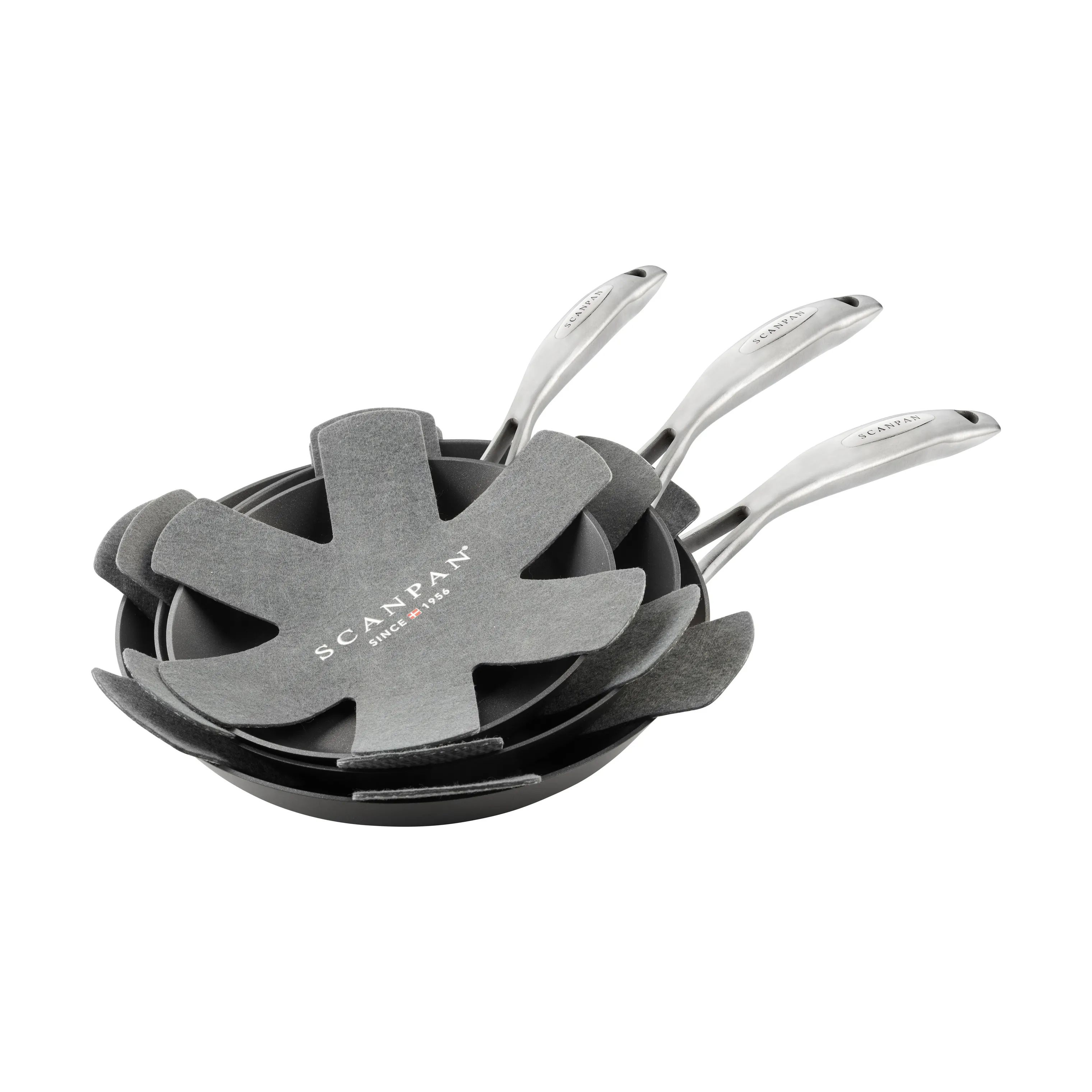 Scanpan Stegepander Scanpan Accessorie Pandebeskytter - 3 stk. i Grå, 2