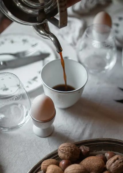 Wik & Walsøe Krus og kopper uden hank Julemorgen Girlander Kop - 2 stk. i Multifarget, 2