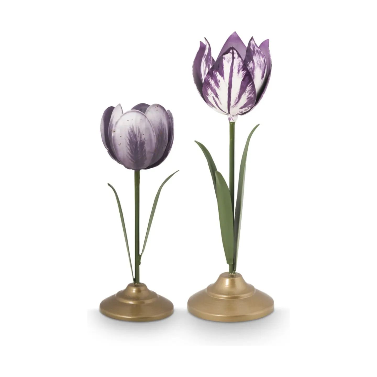 PIP Studio Kronelysestage Home Assessories Lysestage - 2 stk. i Lilla, 1